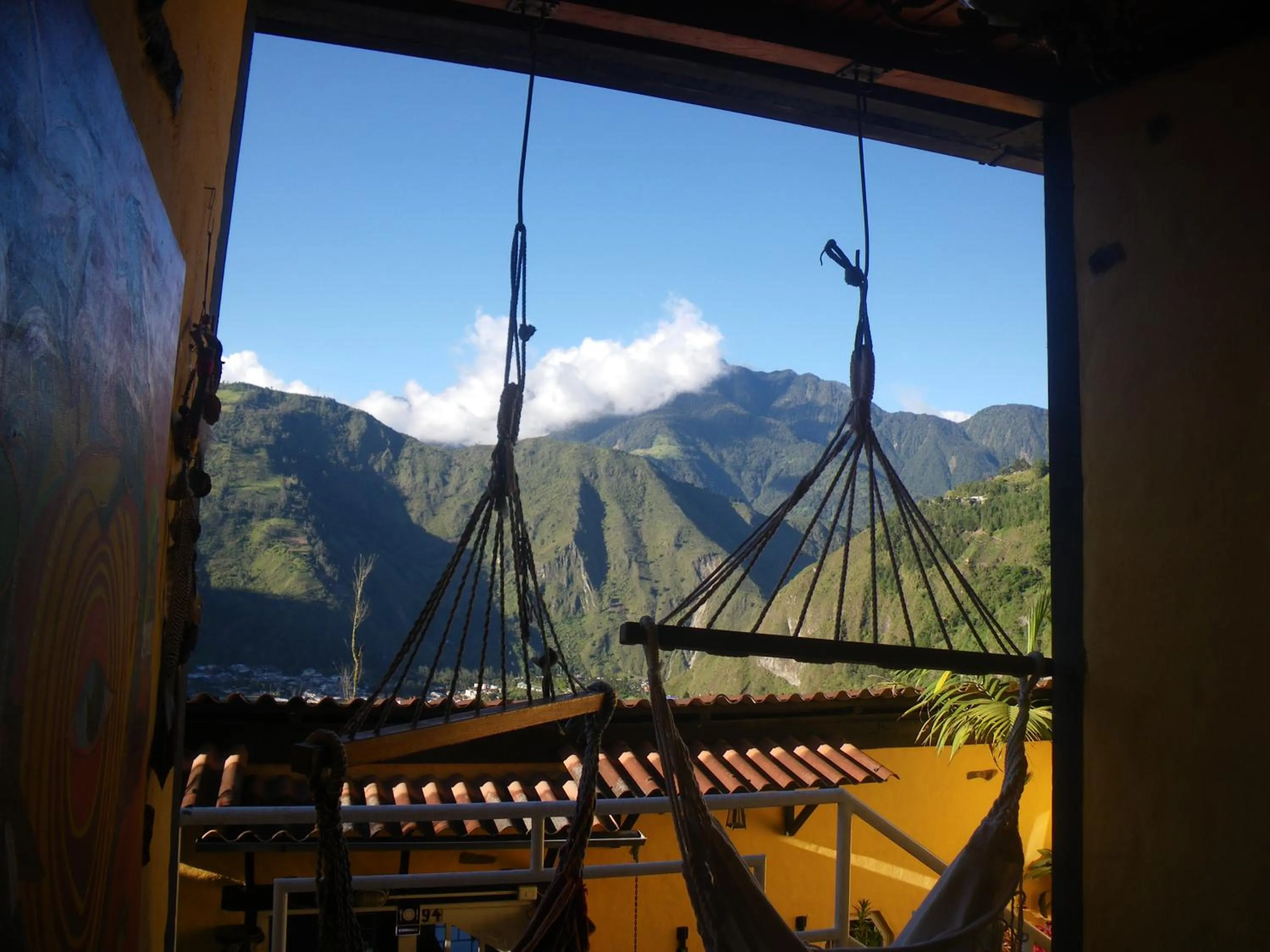 Patio in La Casa Amarilla