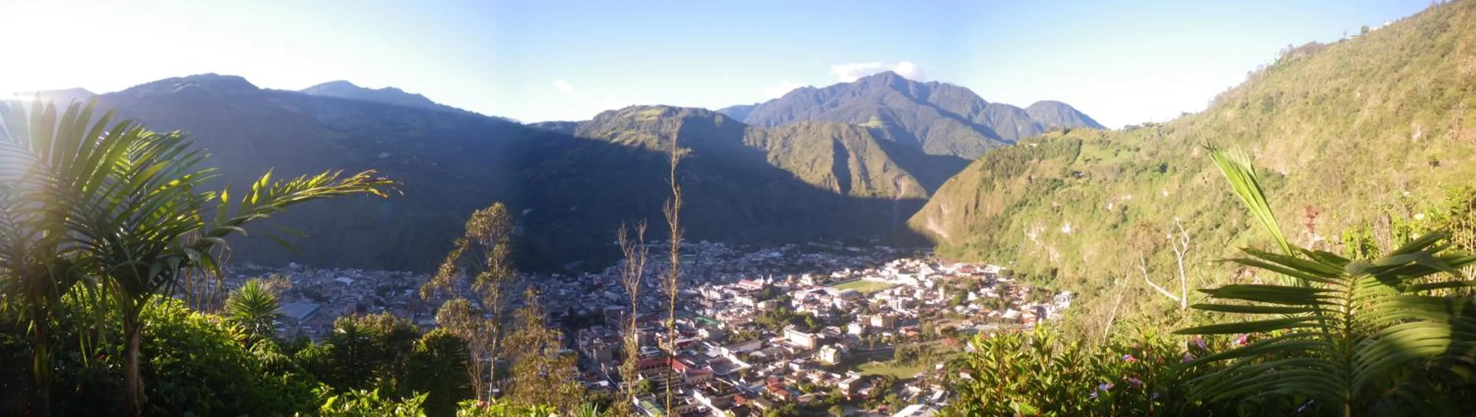 City view in La Casa Amarilla