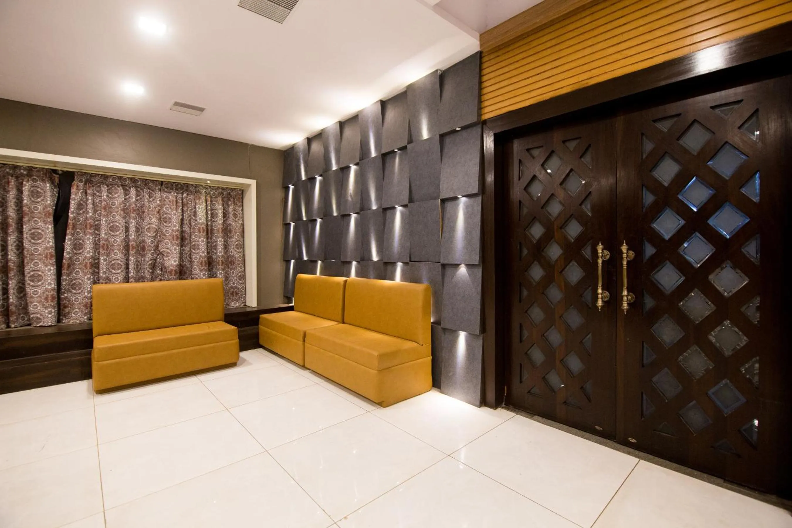 Seating area in The River Front Resort