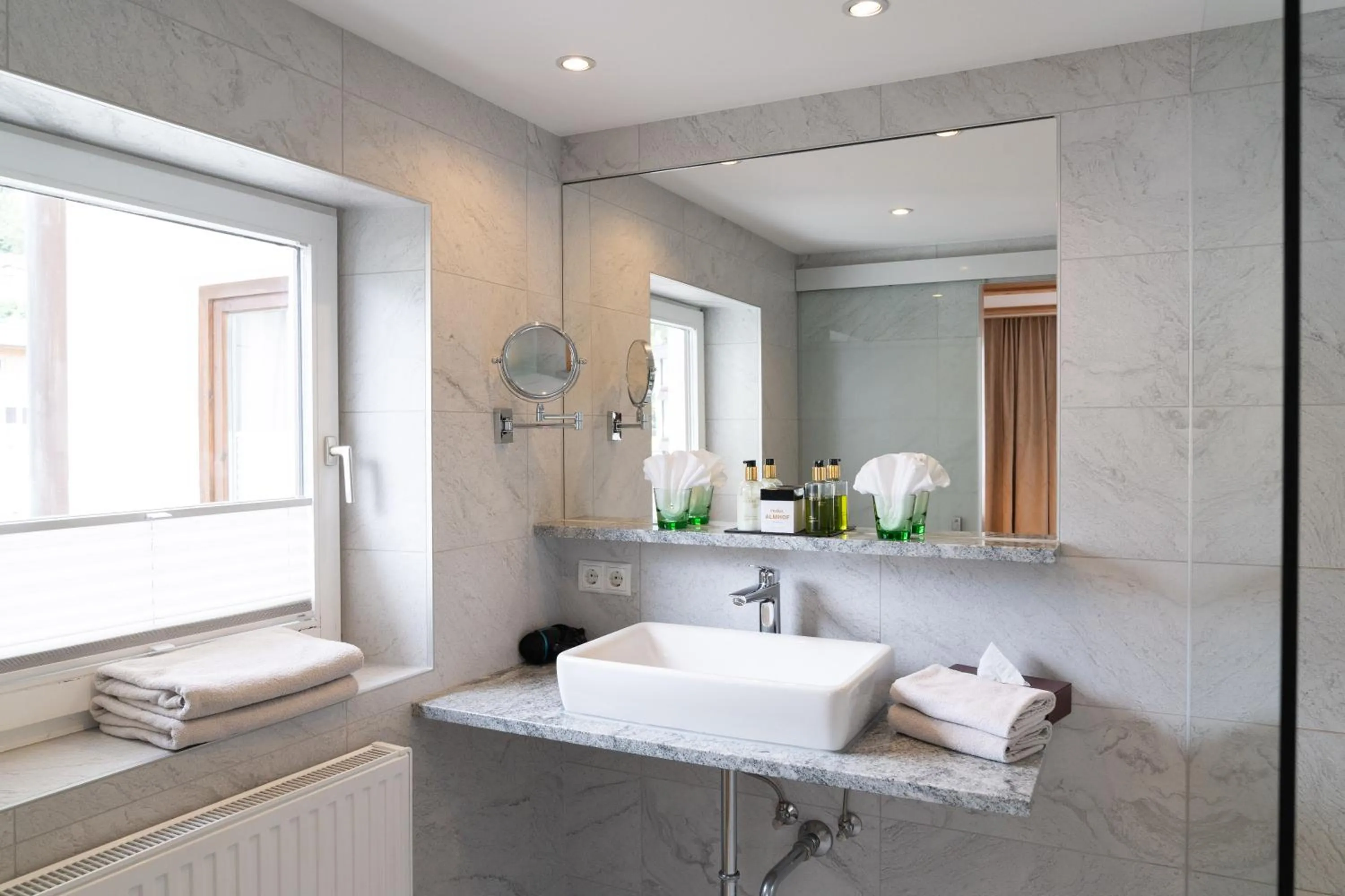 Bathroom in Wellnesshotel Mein Almhof Superior