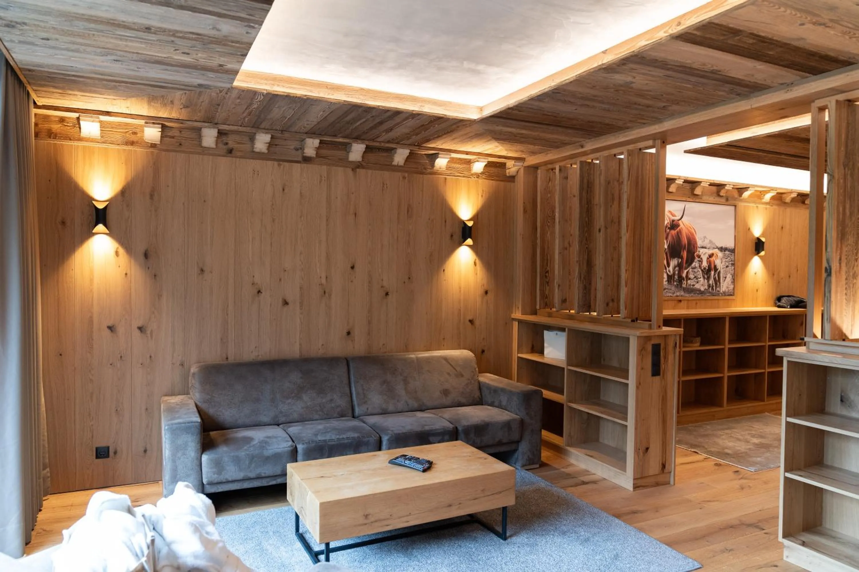 Living room in Wellnesshotel Mein Almhof Superior