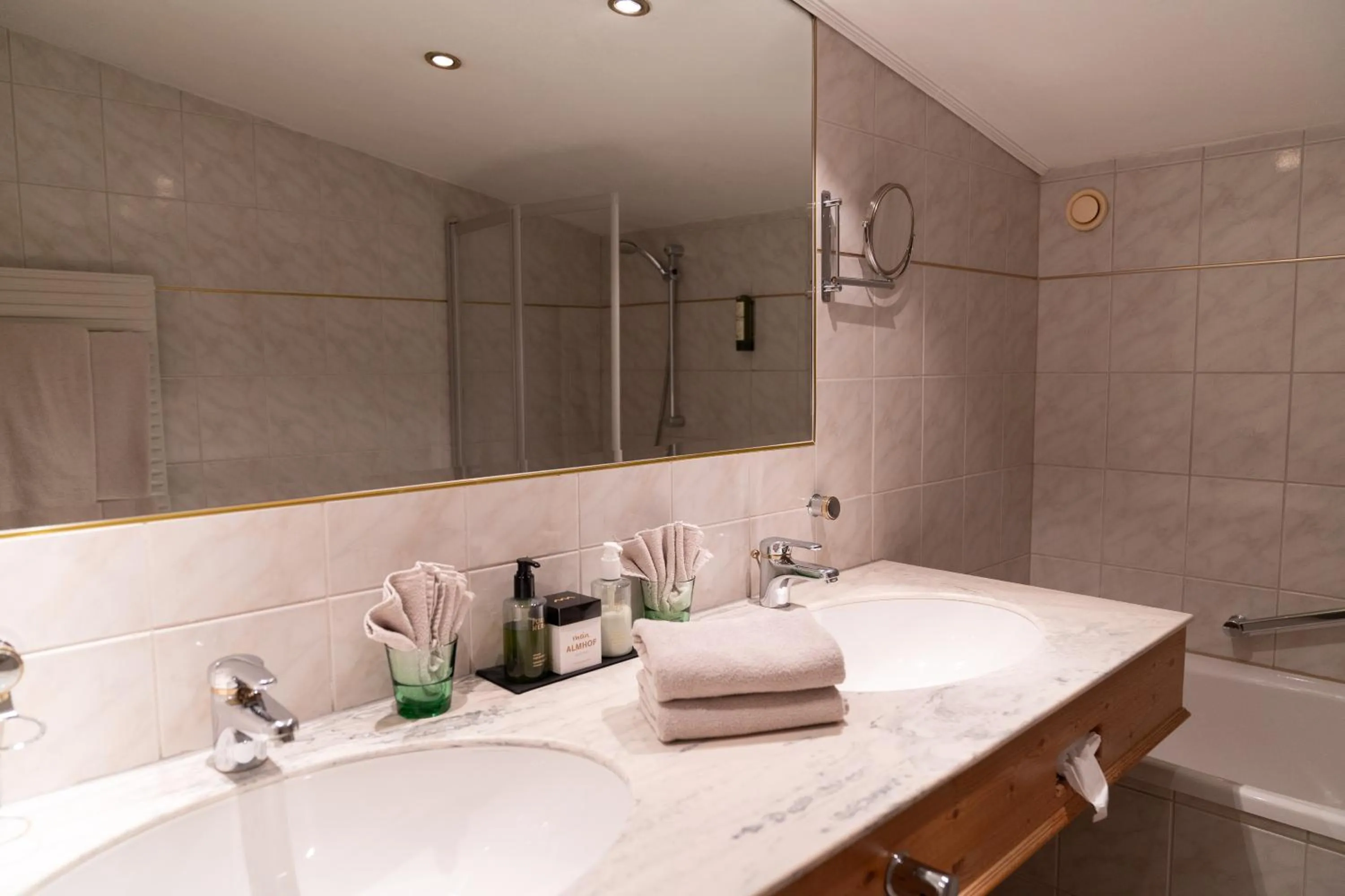 Bathroom in Wellnesshotel Mein Almhof Superior