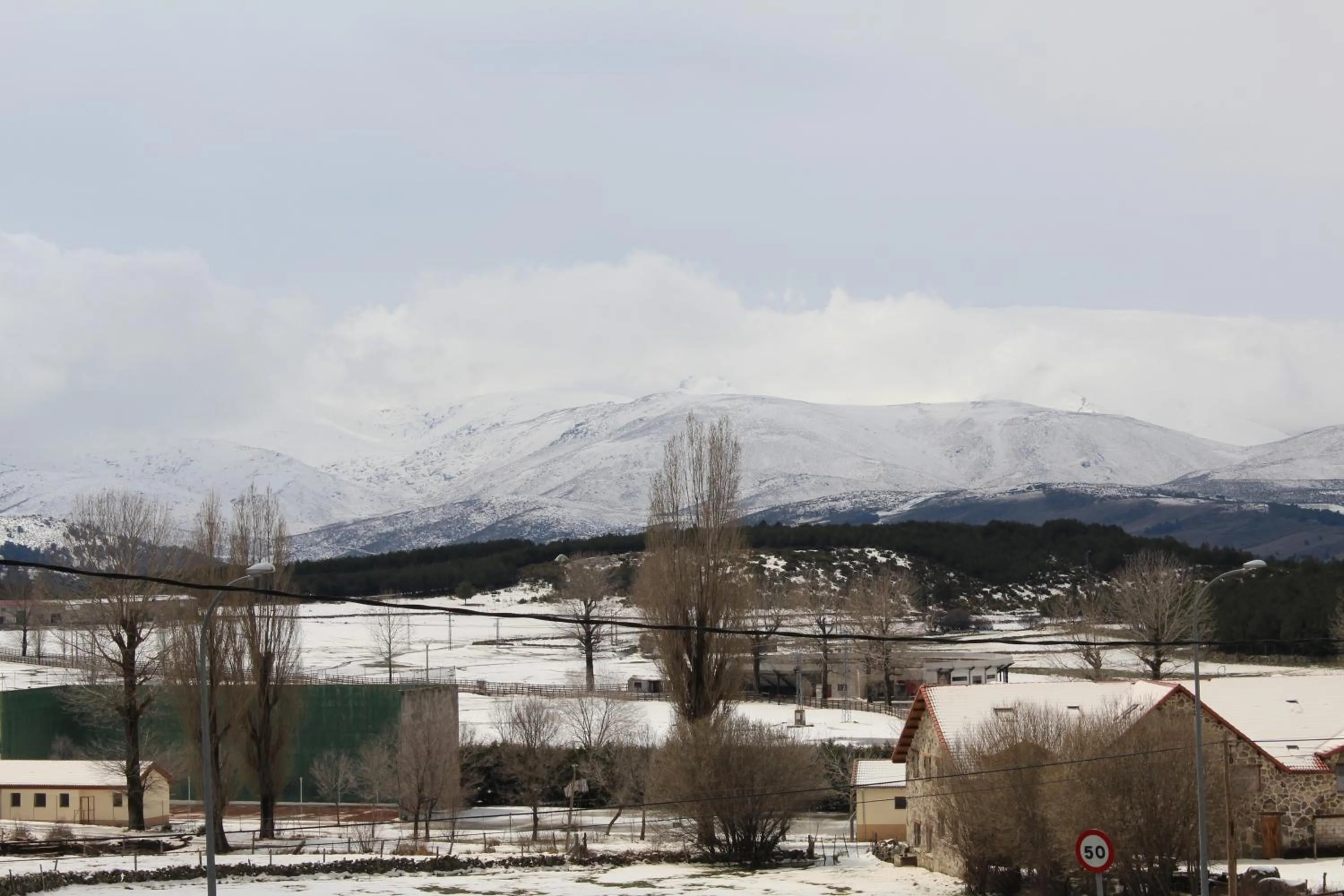 Mountain view in Hotel Garabatos
