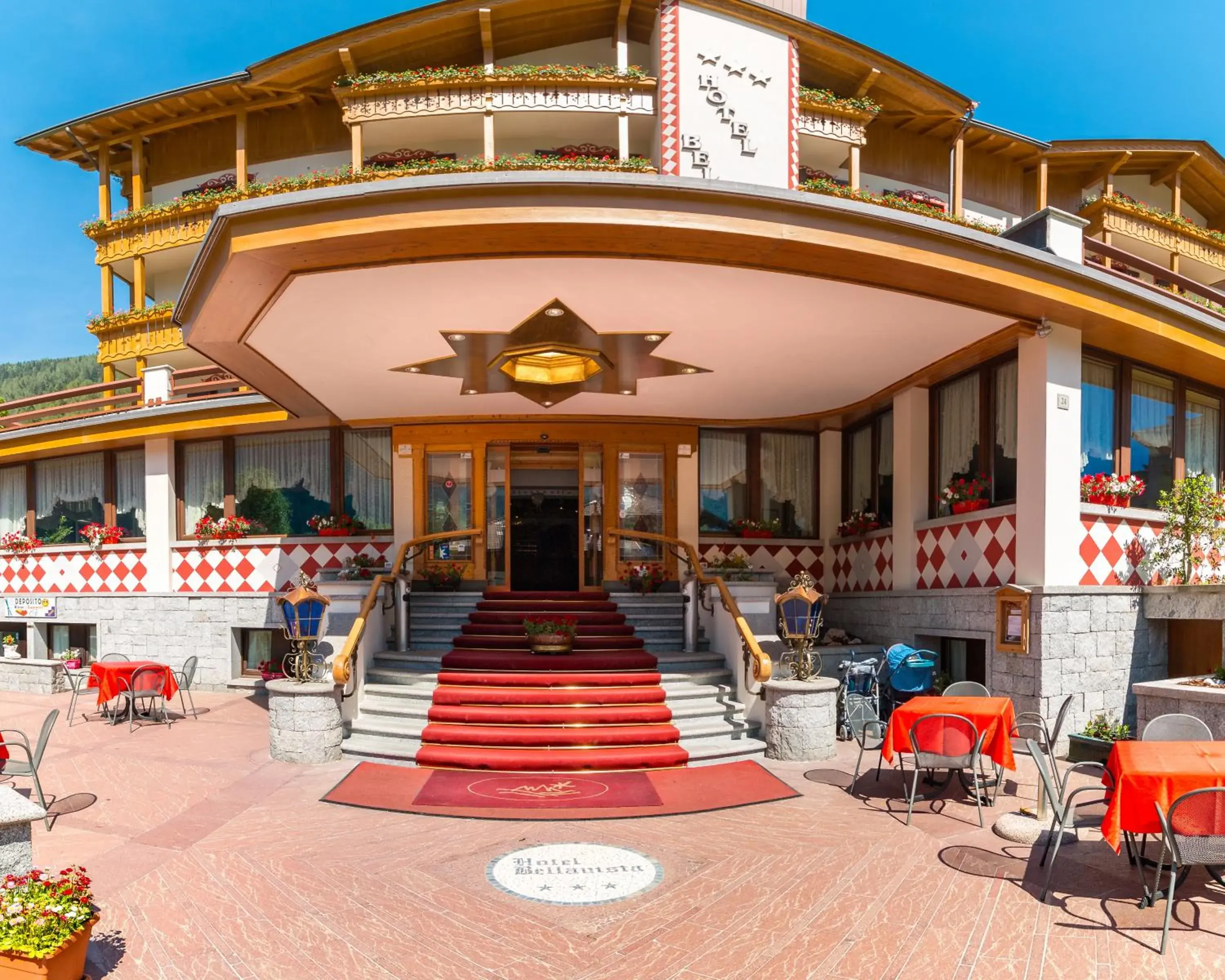 Property building in Hotel Bellavista Property building in Hotel Bellavista