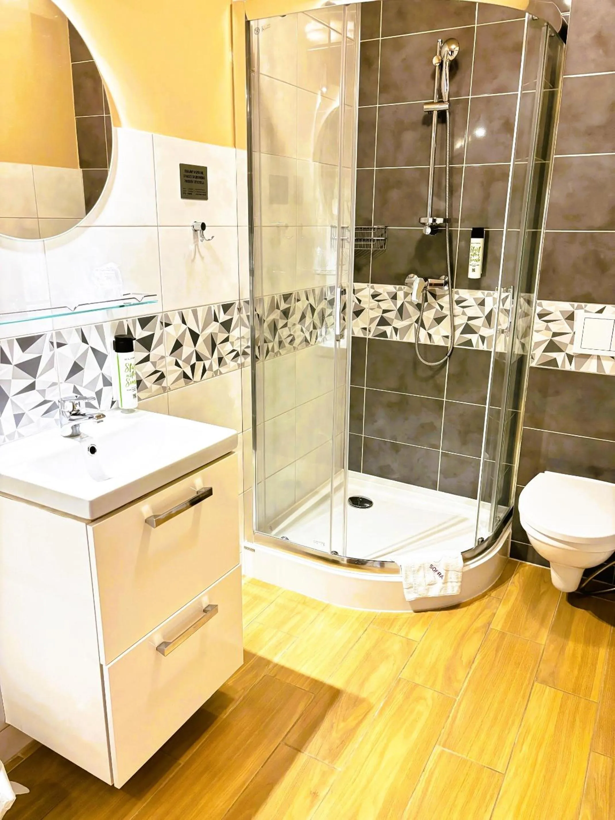 Bathroom in Instytut Zdrowia Sofra FIT & SPA