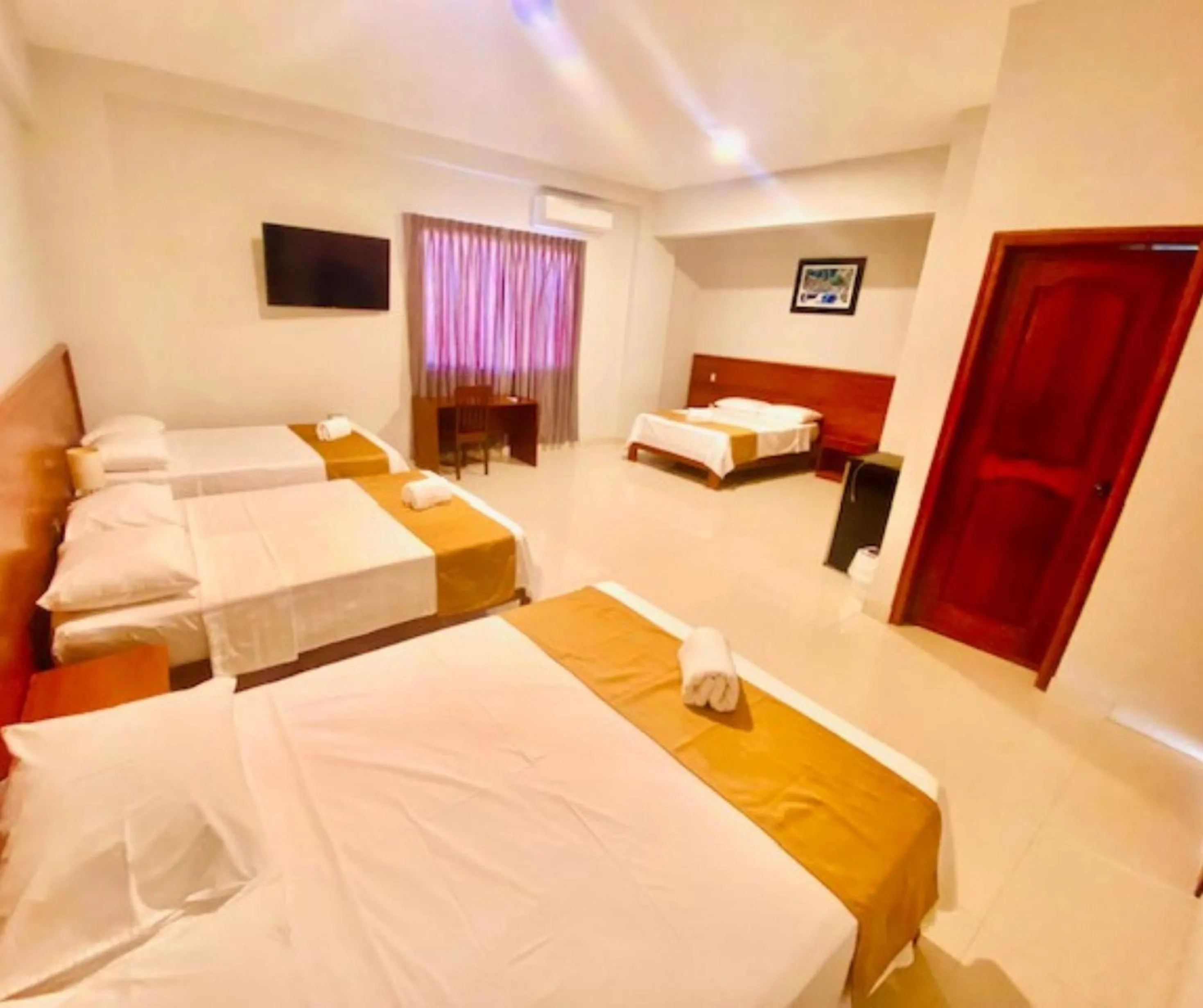 Bed in Cumbaza Hotel & Convenciones