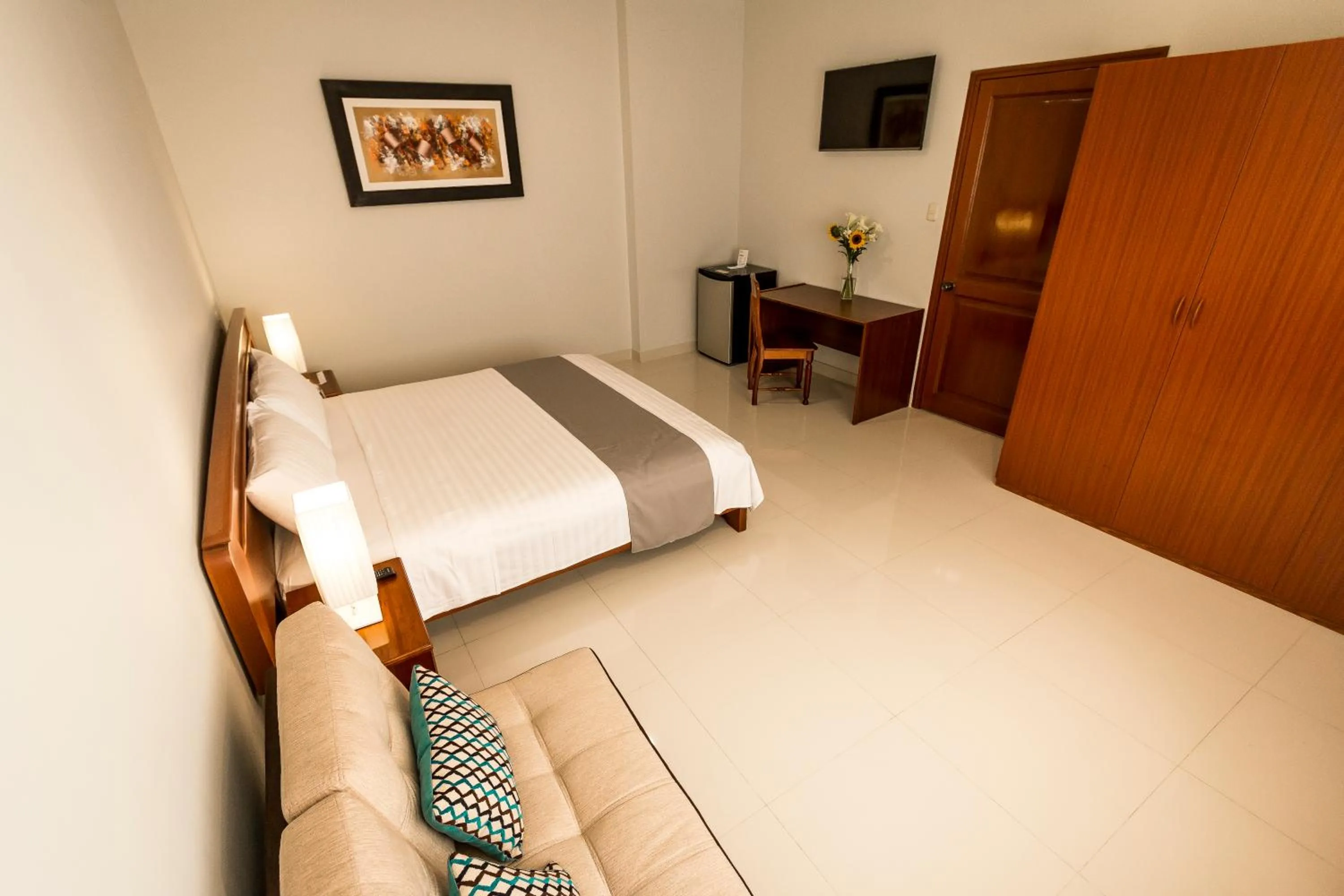Bed in Cumbaza Hotel & Convenciones