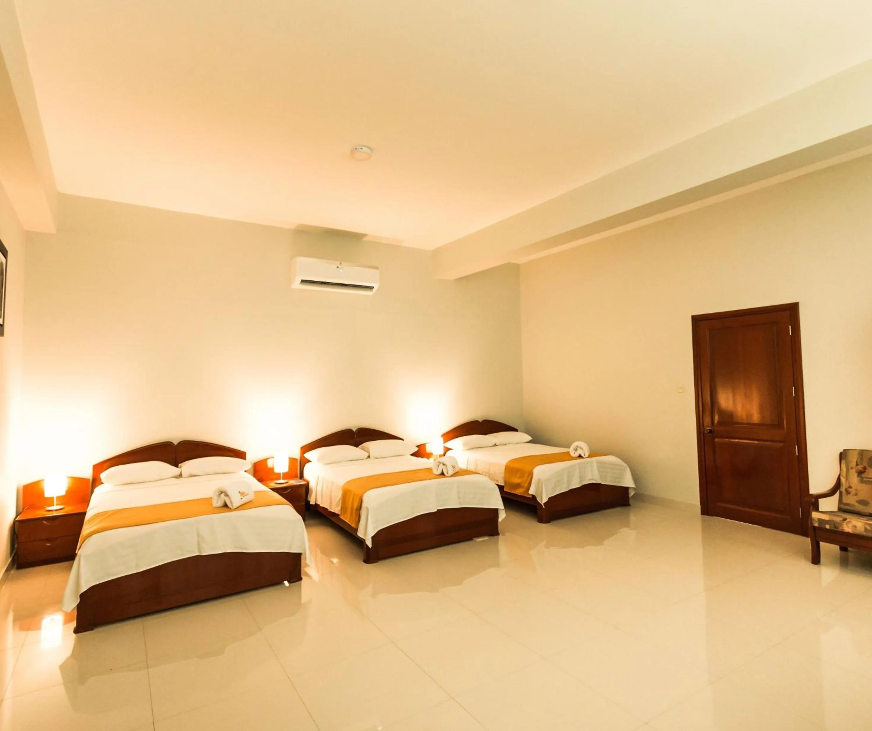 Bed in Cumbaza Hotel & Convenciones
