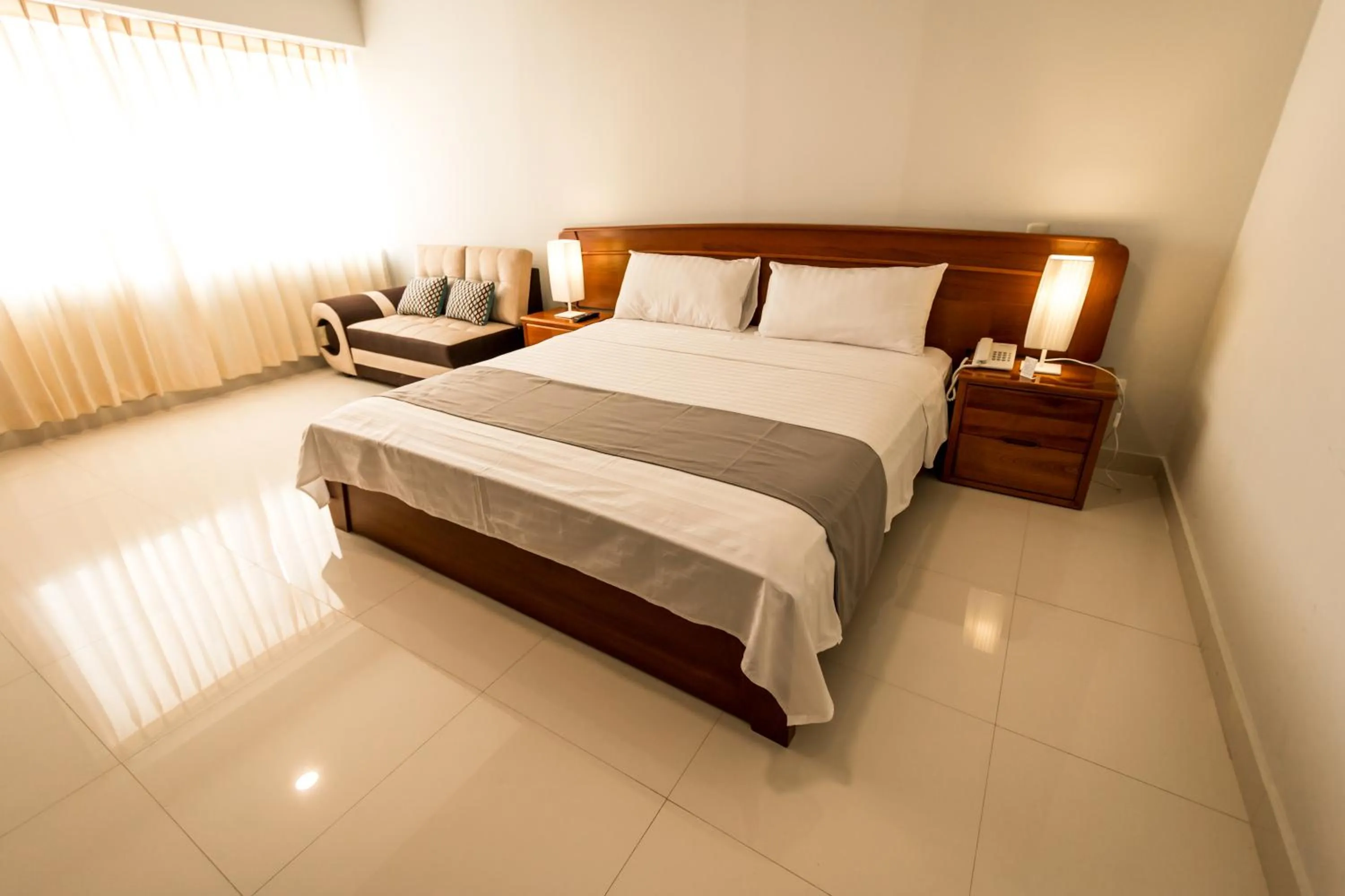 Bed in Cumbaza Hotel & Convenciones