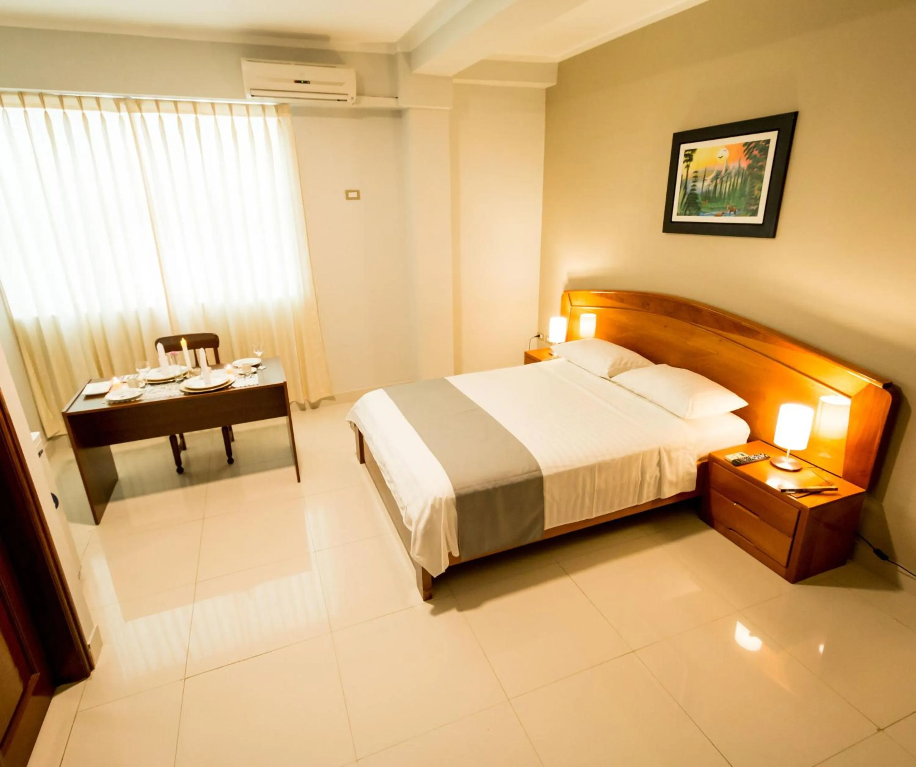 Bed in Cumbaza Hotel & Convenciones