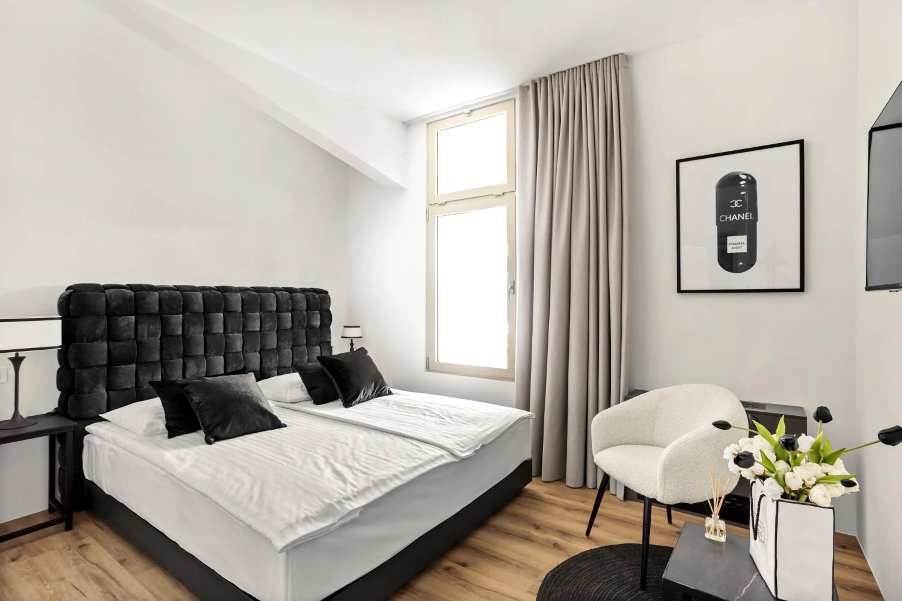 Bedroom, Bed in Hotel Harmonija SPA & FREE PARKING