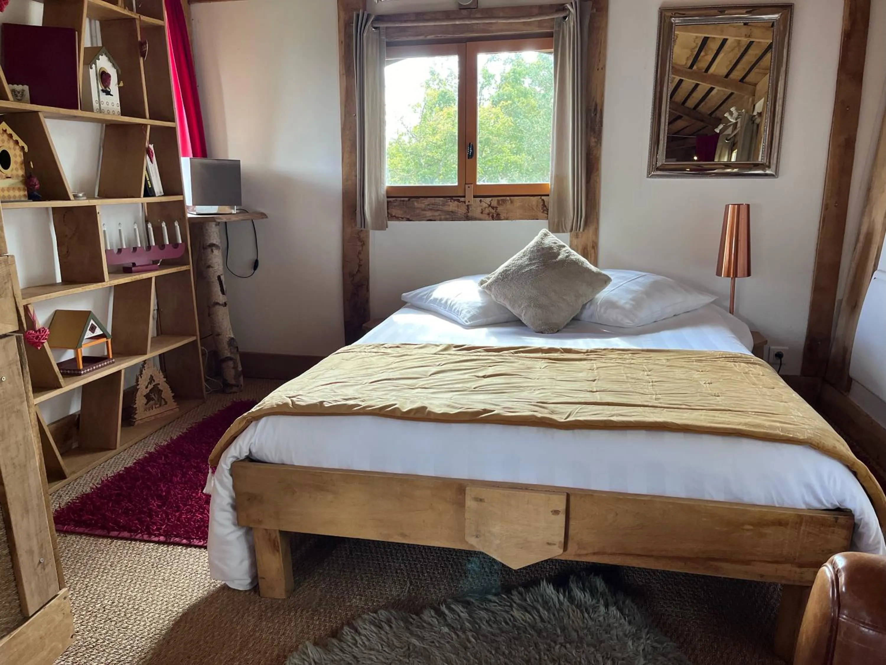 Bed in Le Nid Dans Les Bruyères