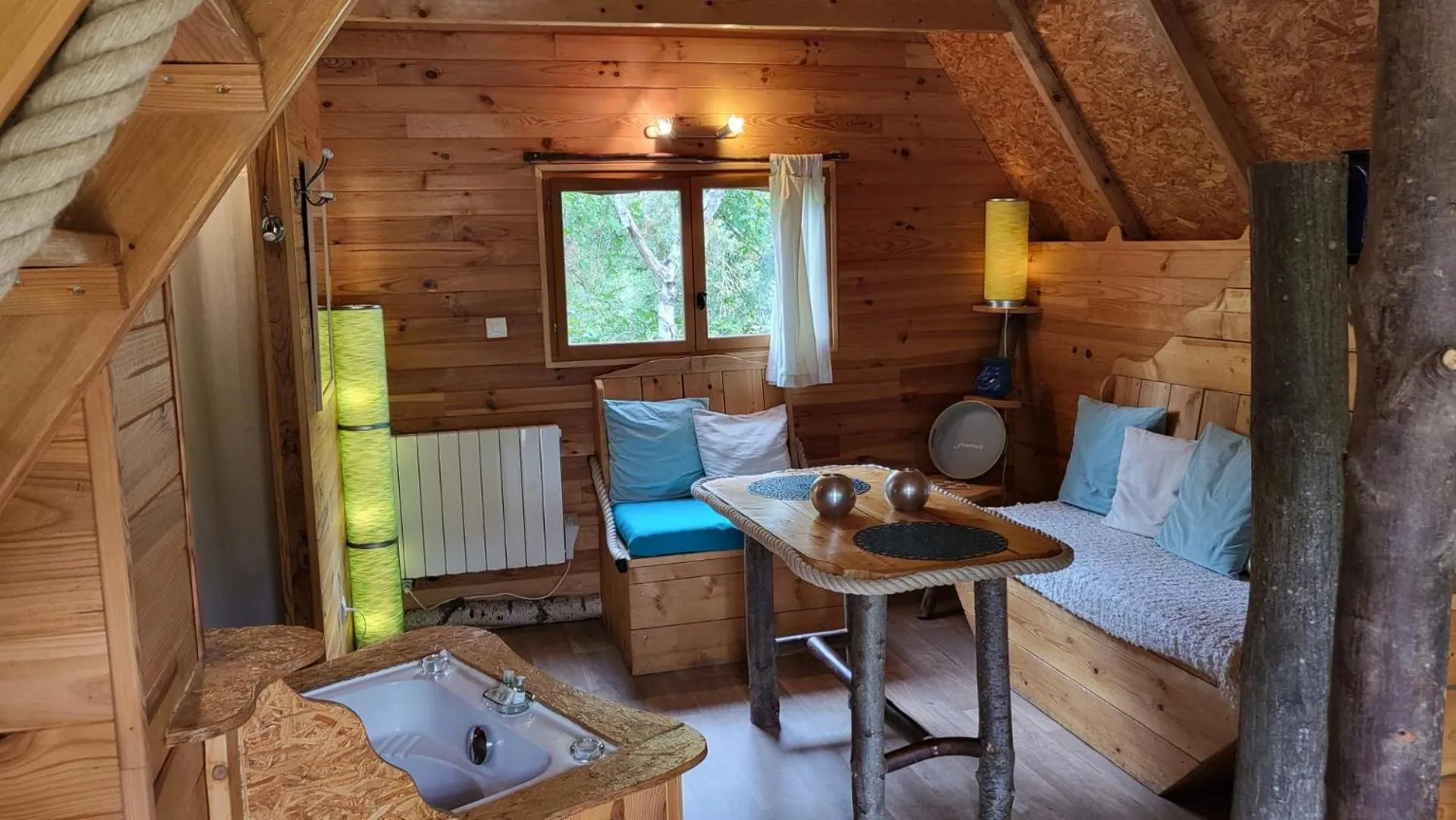 Living room in Le Nid Dans Les Bruyères