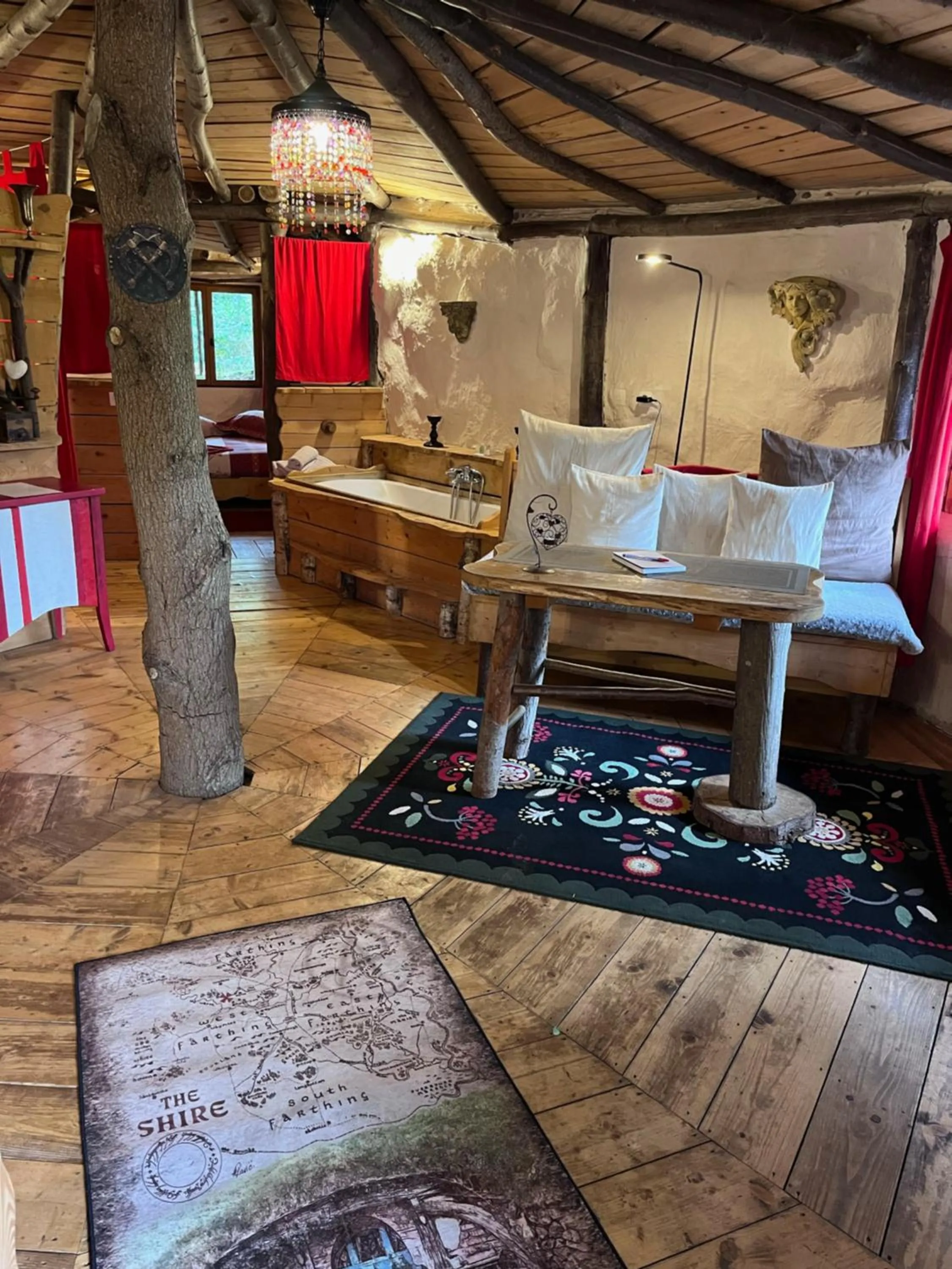 Living room in Le Nid Dans Les Bruyères