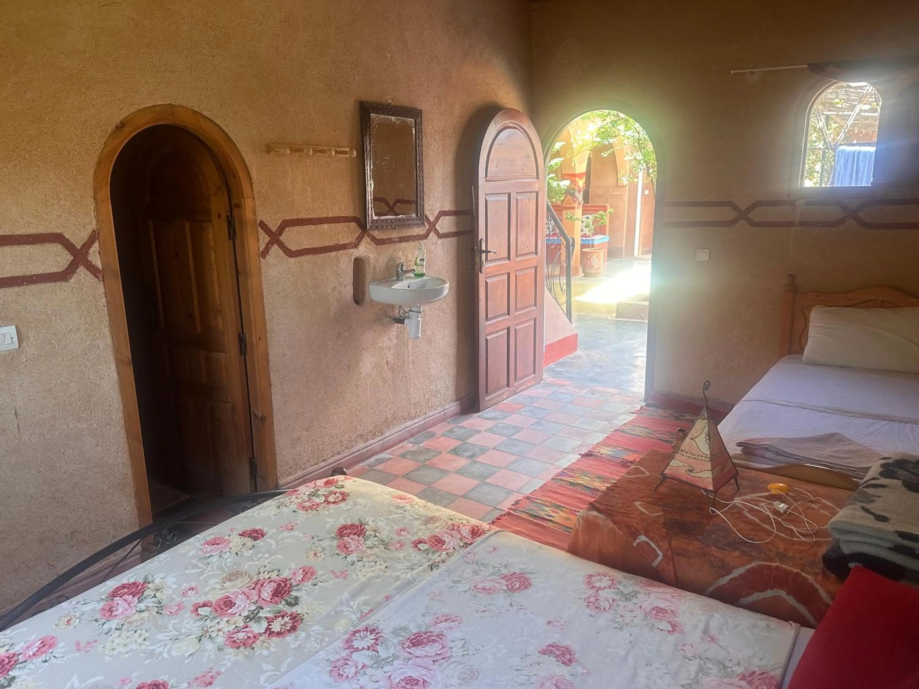 Triple Room in Auberge Des Jardins du Dades