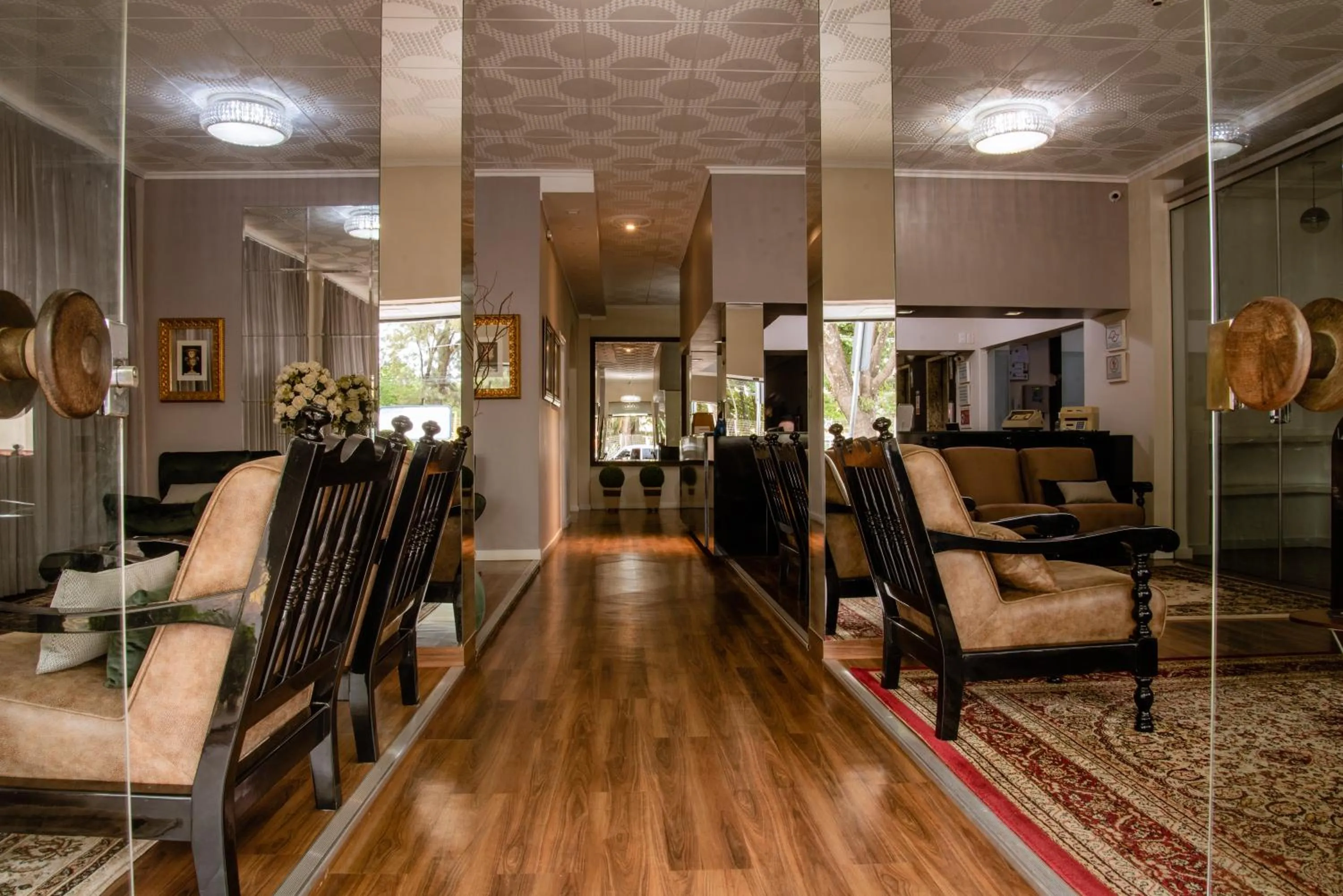 Lobby or reception in Imperador Palace Hotel Franca