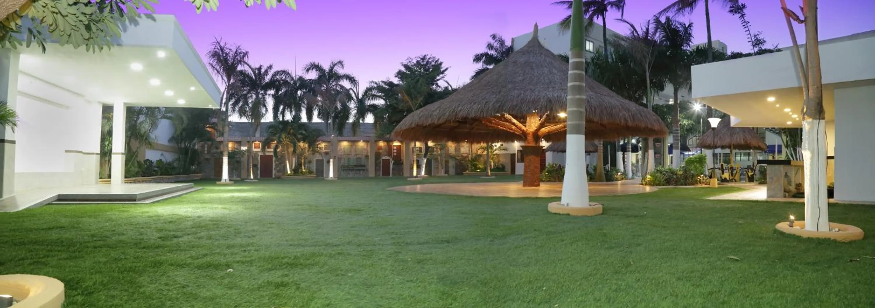 Patio in Hotel Genova Centro