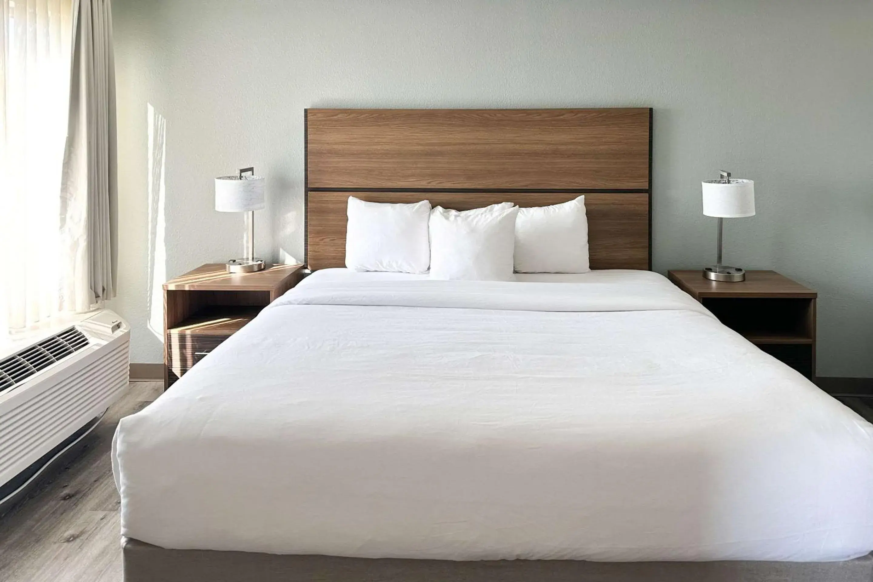 Bedroom, Bed in MainStay Suites Conover-Hickory Bedroom, Bed in MainStay Suites Conover-Hickory