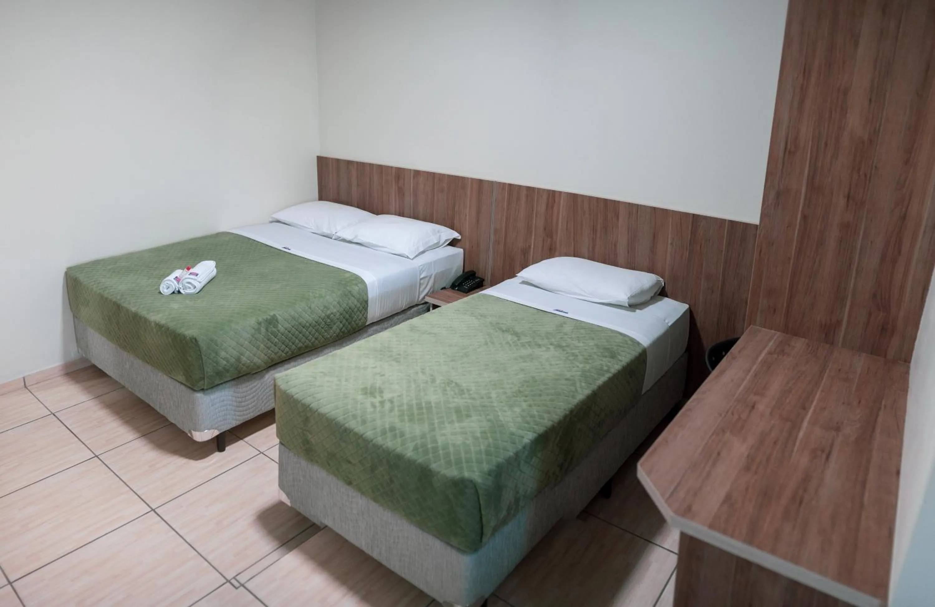 Bed in Hotel Zandoná