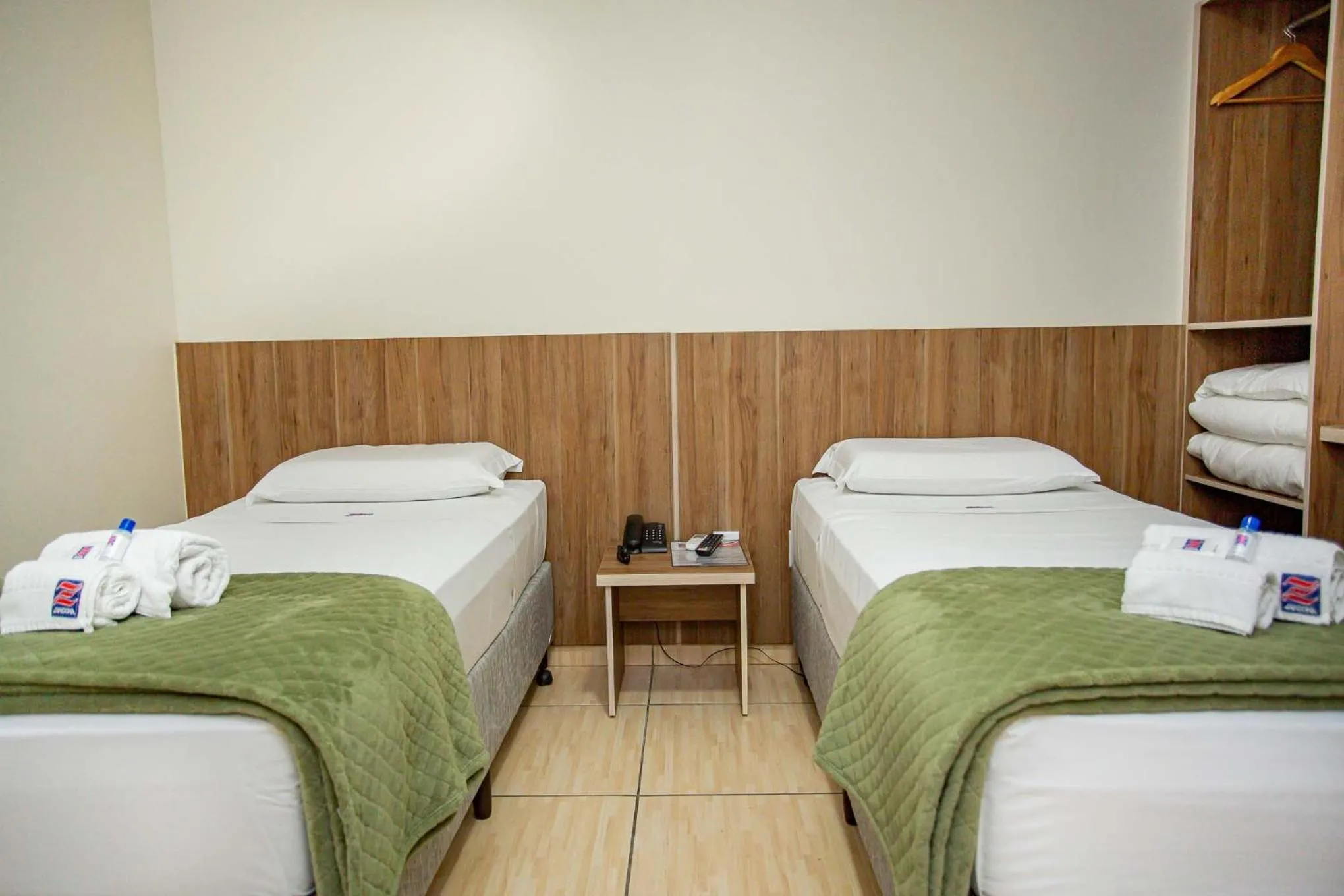 Bed in Hotel Zandoná