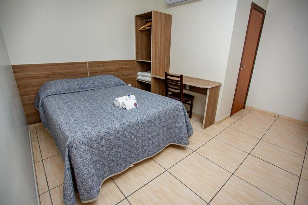 Bed in Hotel Zandoná