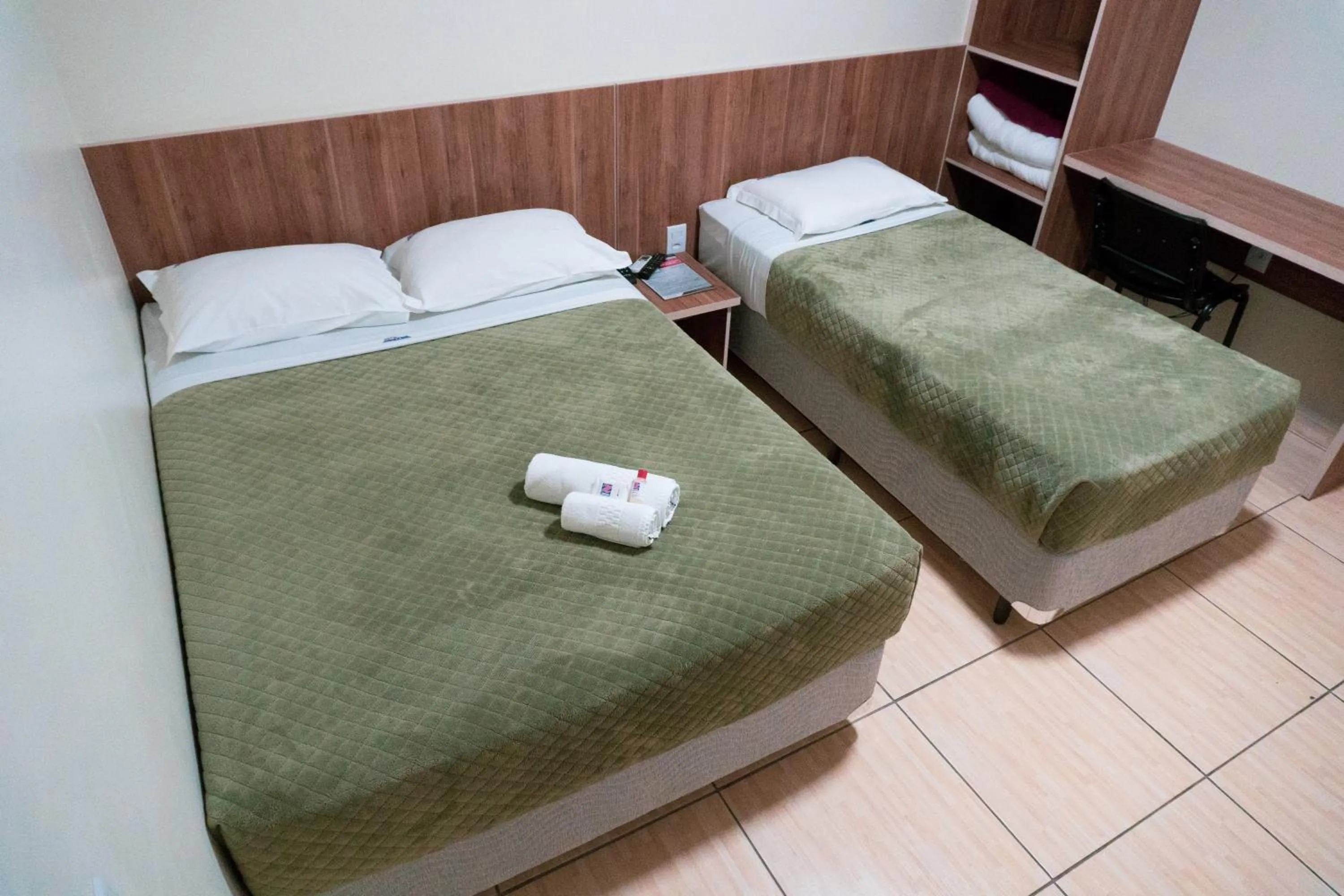 Bed in Hotel Zandoná