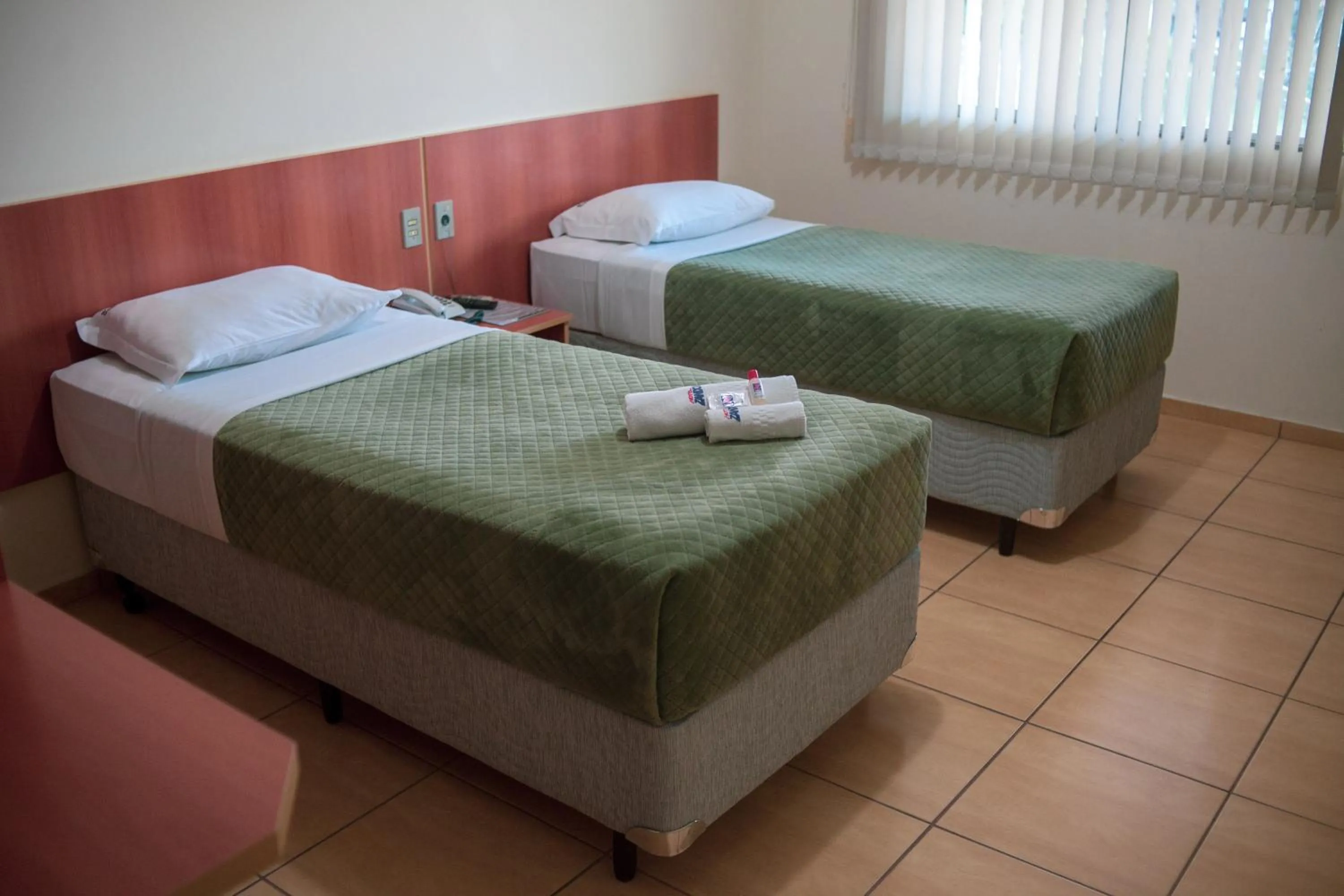 Bed in Hotel Zandoná