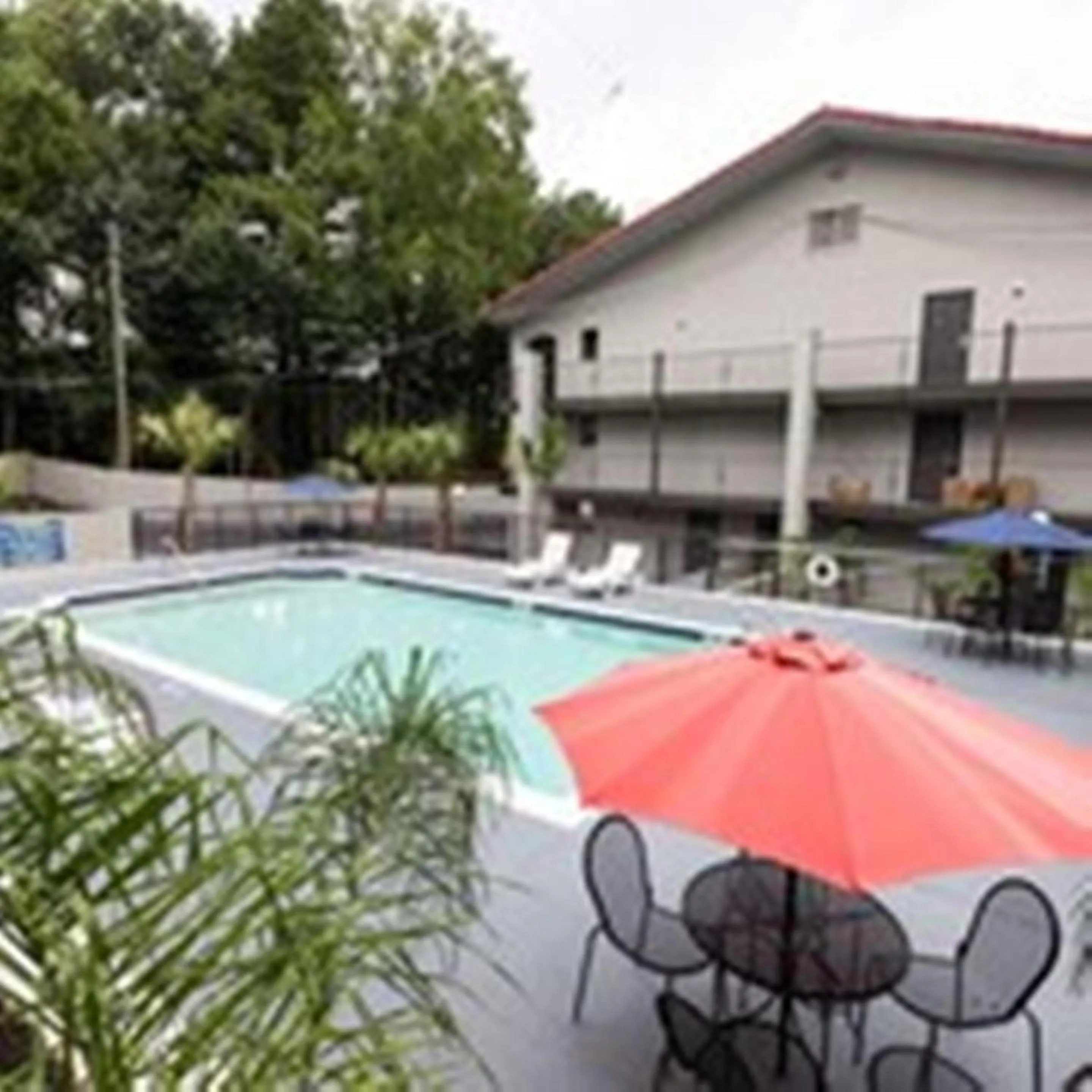 Pool view in Bhagat Hotels Stone Mountain Atlanta BW Signature Collection