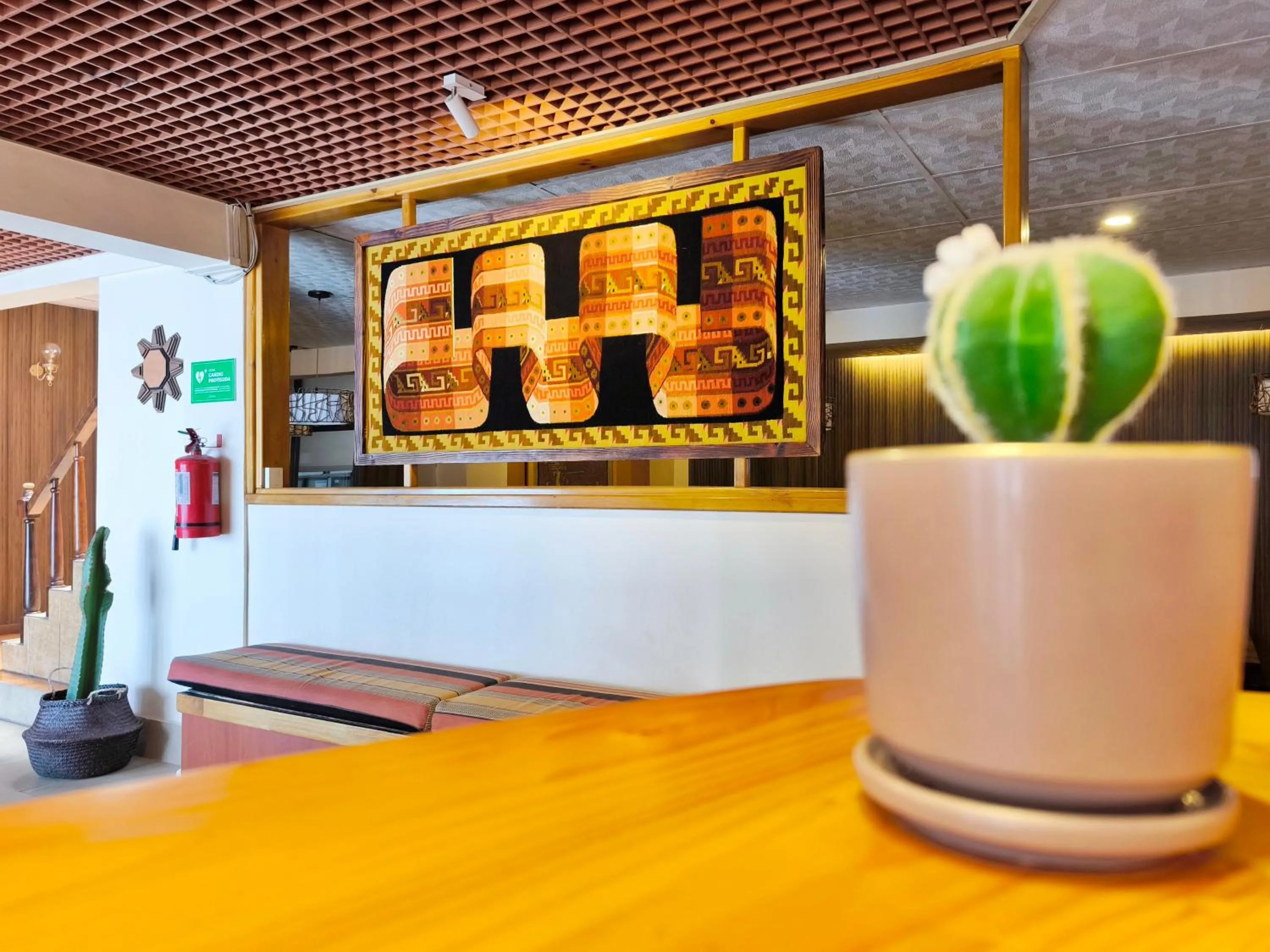 Lobby or reception in Hotel Intillanka