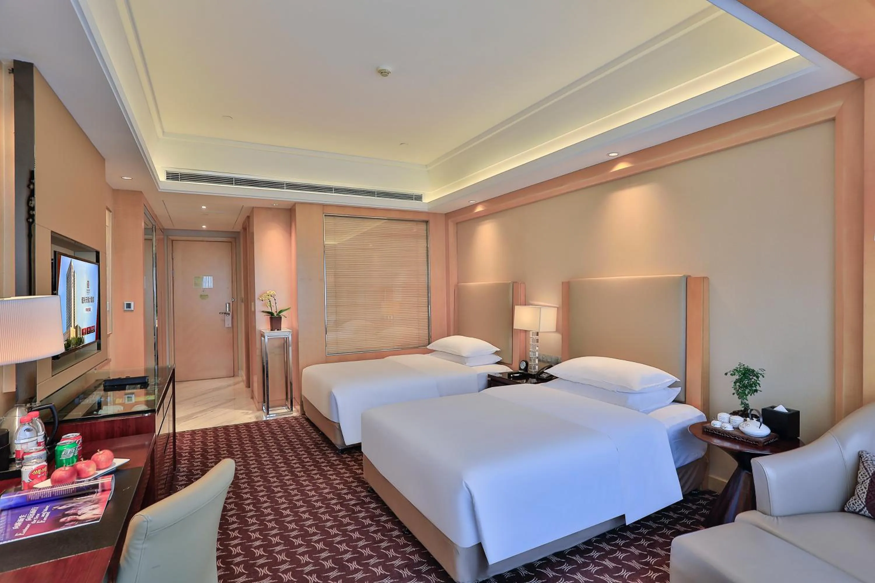 Bed in Shaoxing Tianma Grand Hotel