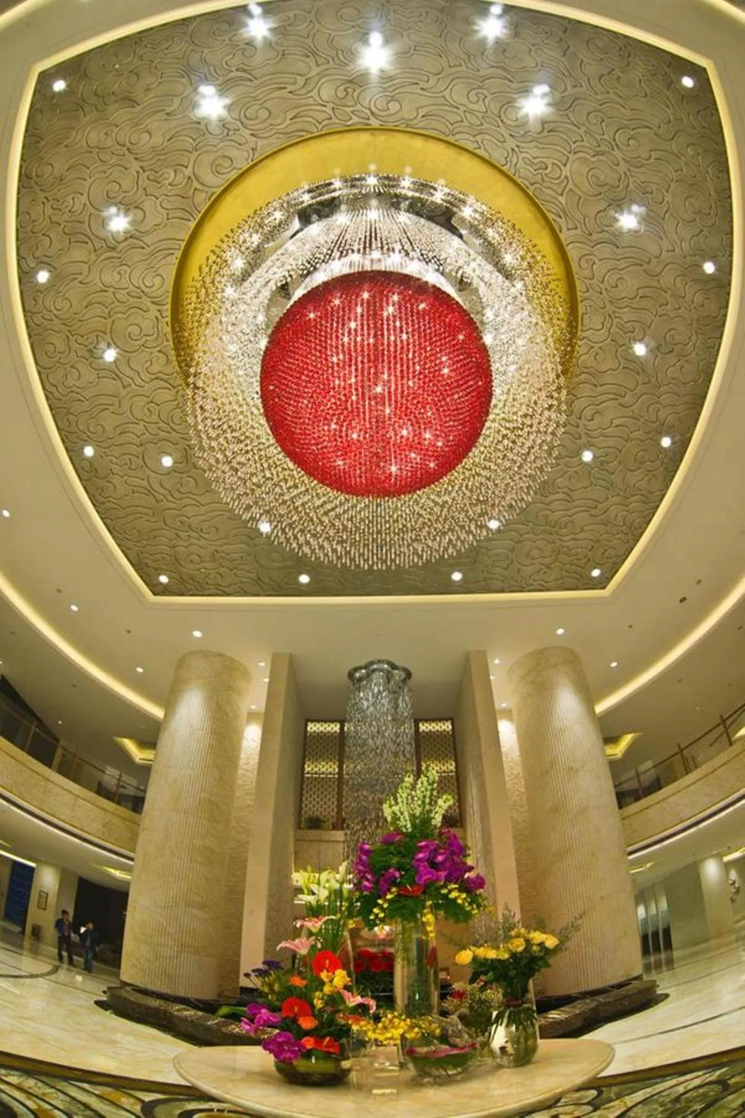 Decorative detail in Shaoxing Tianma Grand Hotel