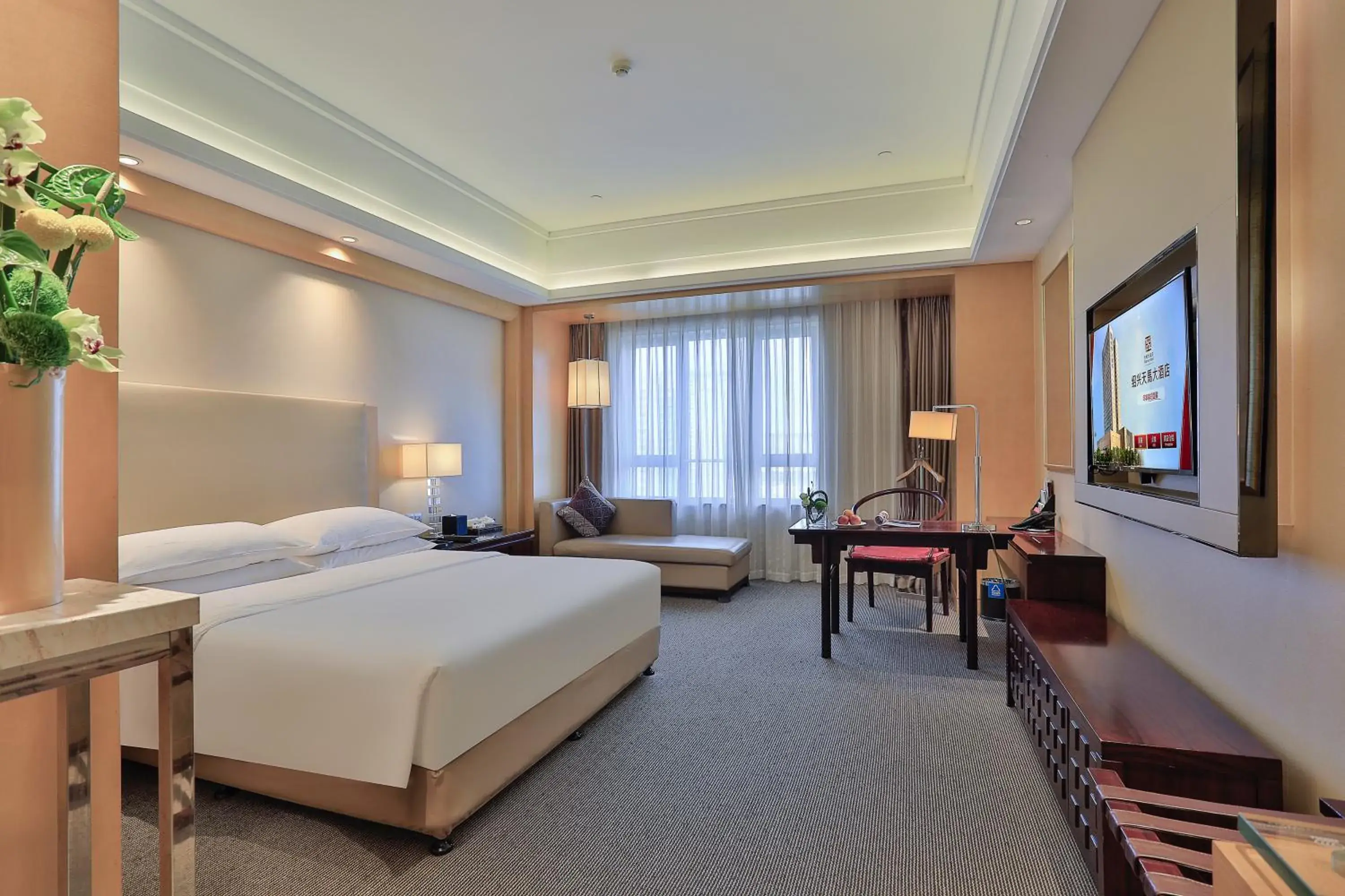 Deluxe Double Room in Shaoxing Tianma Grand Hotel Deluxe Double Room in Shaoxing Tianma Grand Hotel