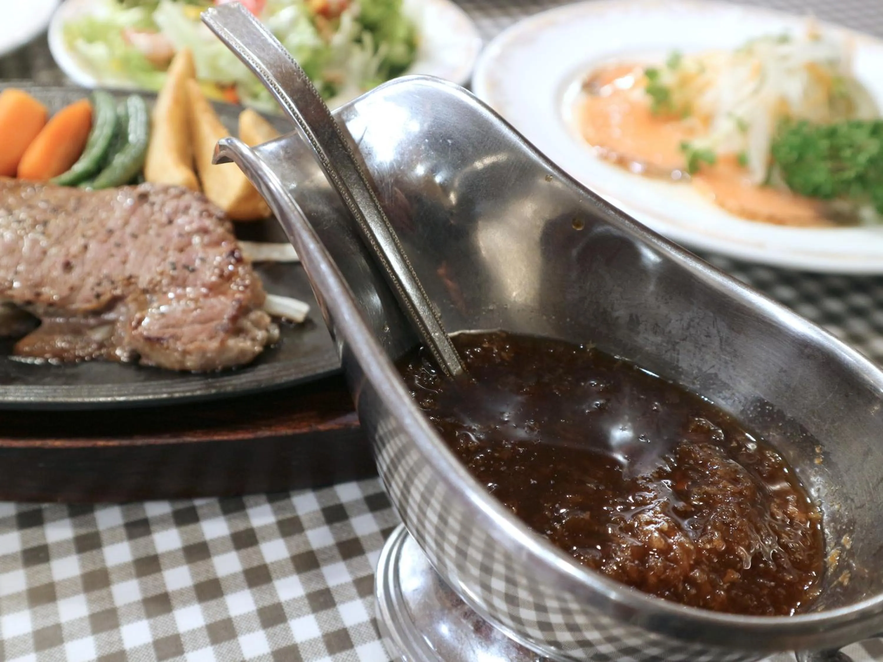 Dinner in Pension Eden