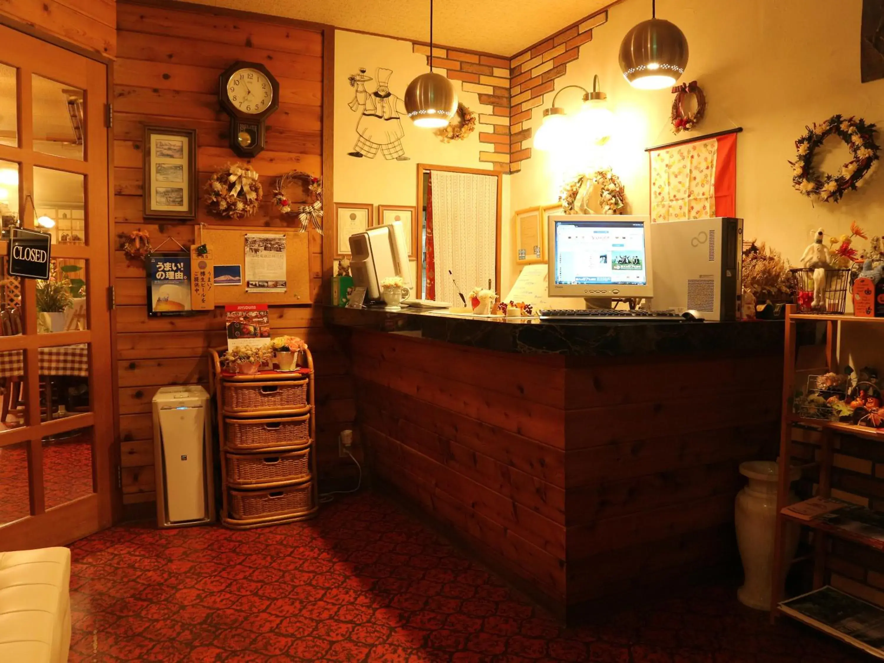 Lobby or reception in Pension Eden Lobby or reception in Pension Eden