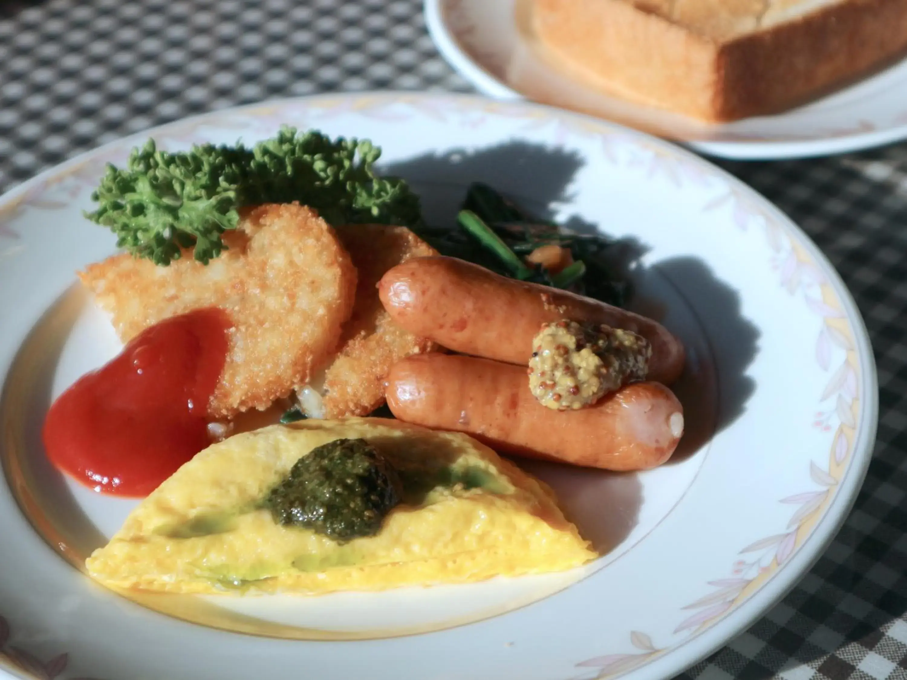 American breakfast in Pension Eden American breakfast in Pension Eden