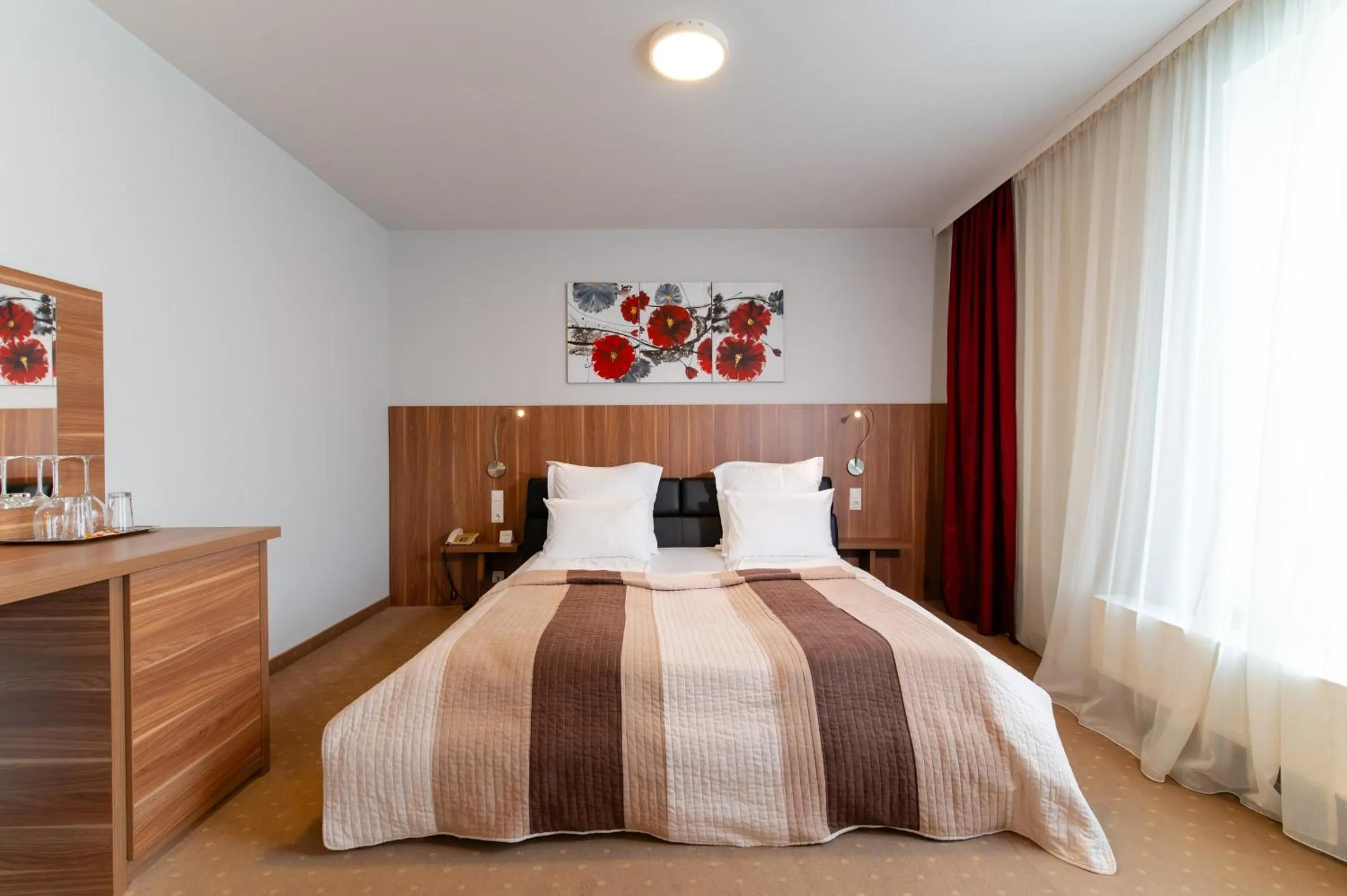 Bed in Hotel President