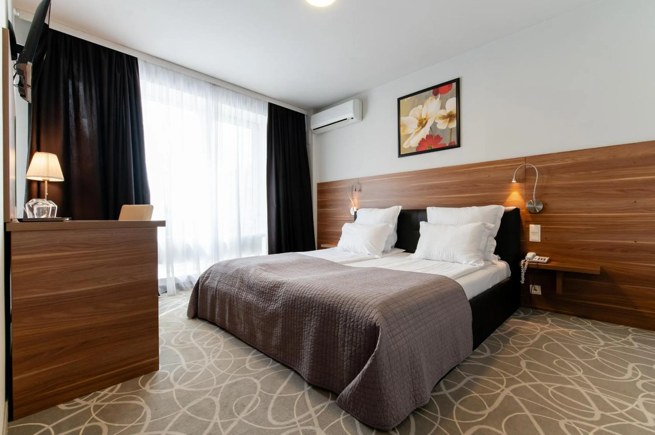 Bed in Hotel President