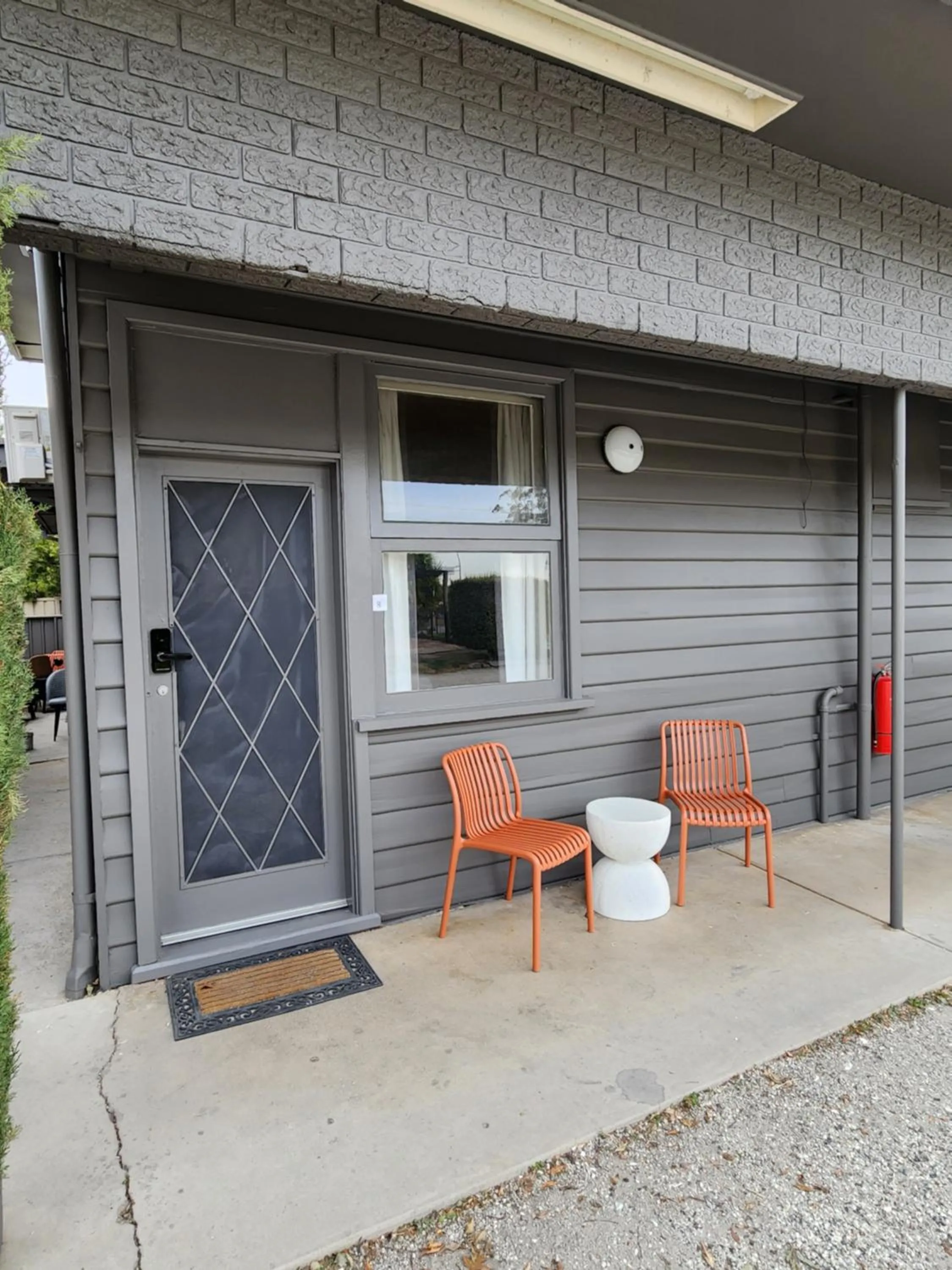 Patio in Calder Family Motel