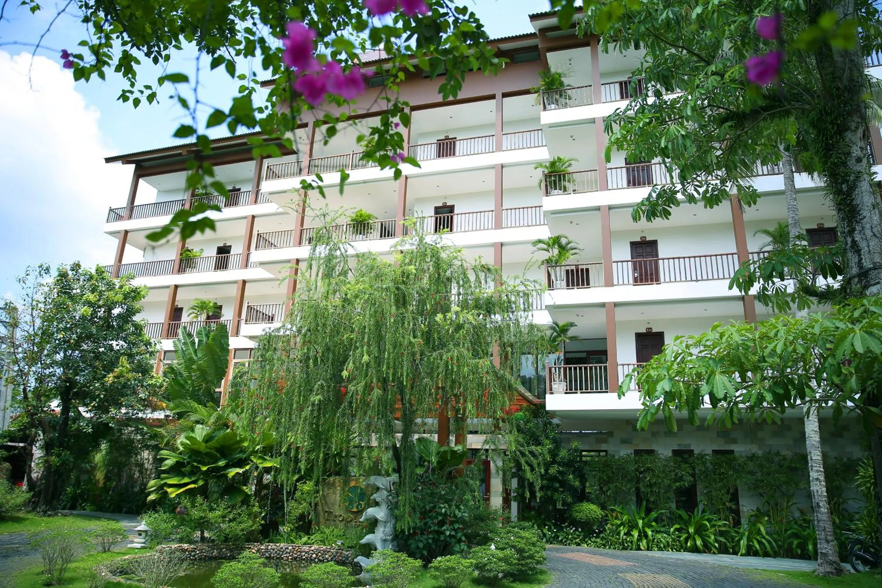 Garden in Tropicana Resort Phu Quoc