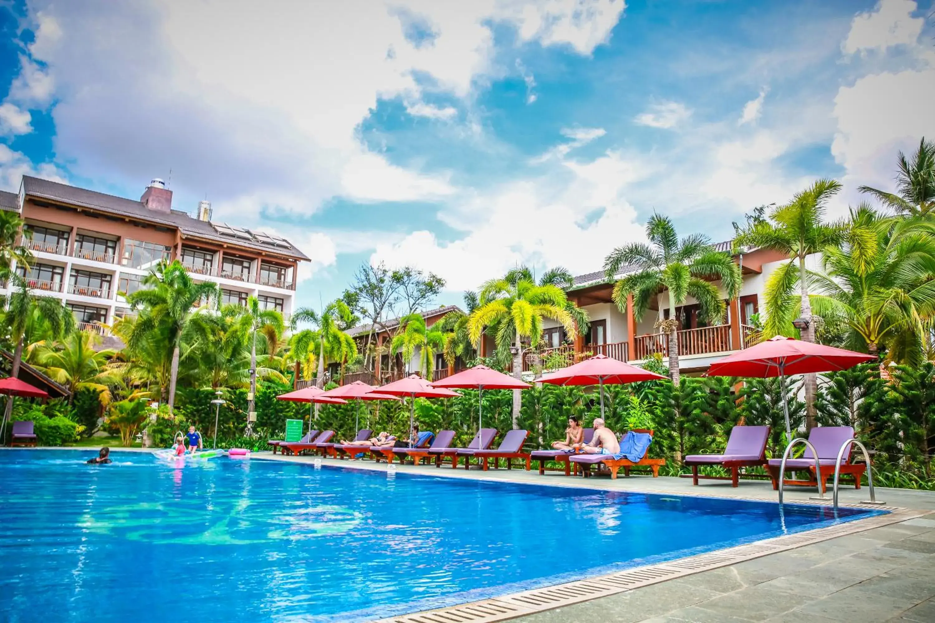 Swimming pool in Tropicana Resort Phu Quoc Swimming pool in Tropicana Resort Phu Quoc