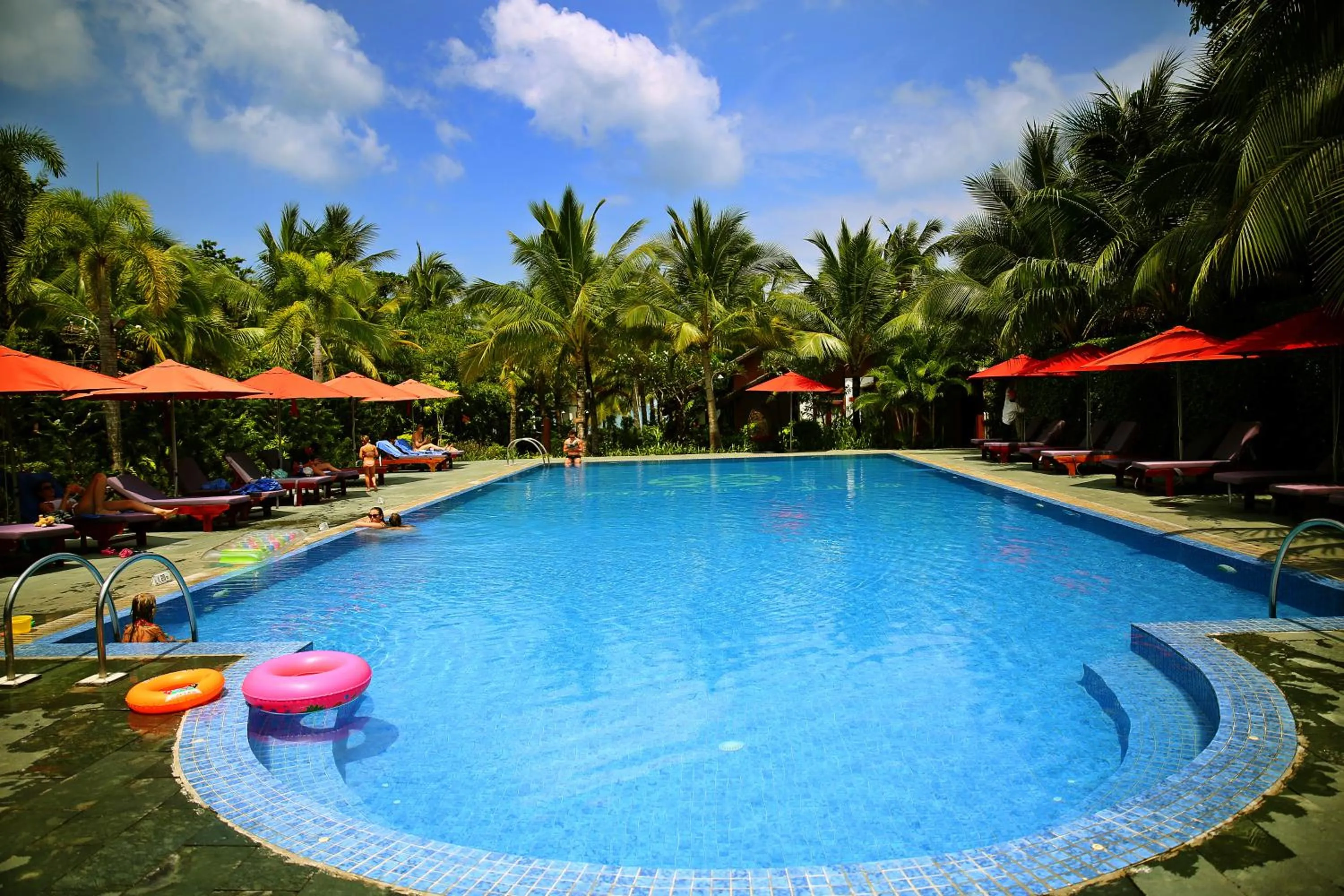 Swimming pool in Tropicana Resort Phu Quoc