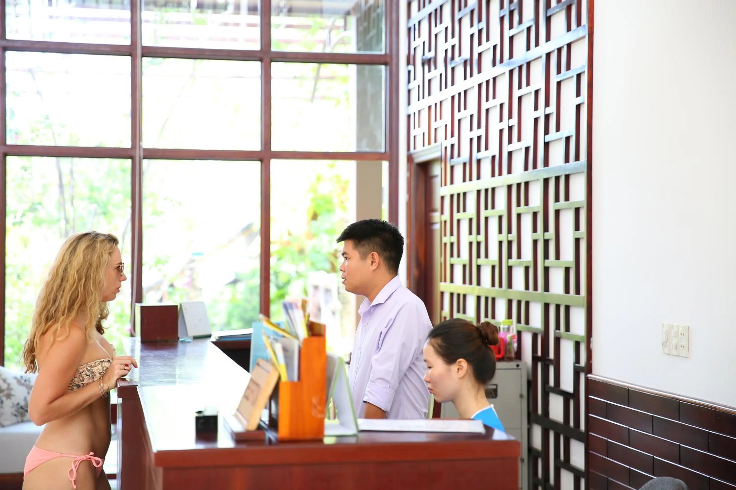 Staff in Tropicana Resort Phu Quoc