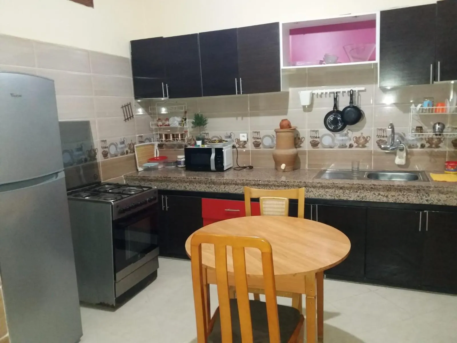 Kitchen or kitchenette in Mohammed V Airport HOME