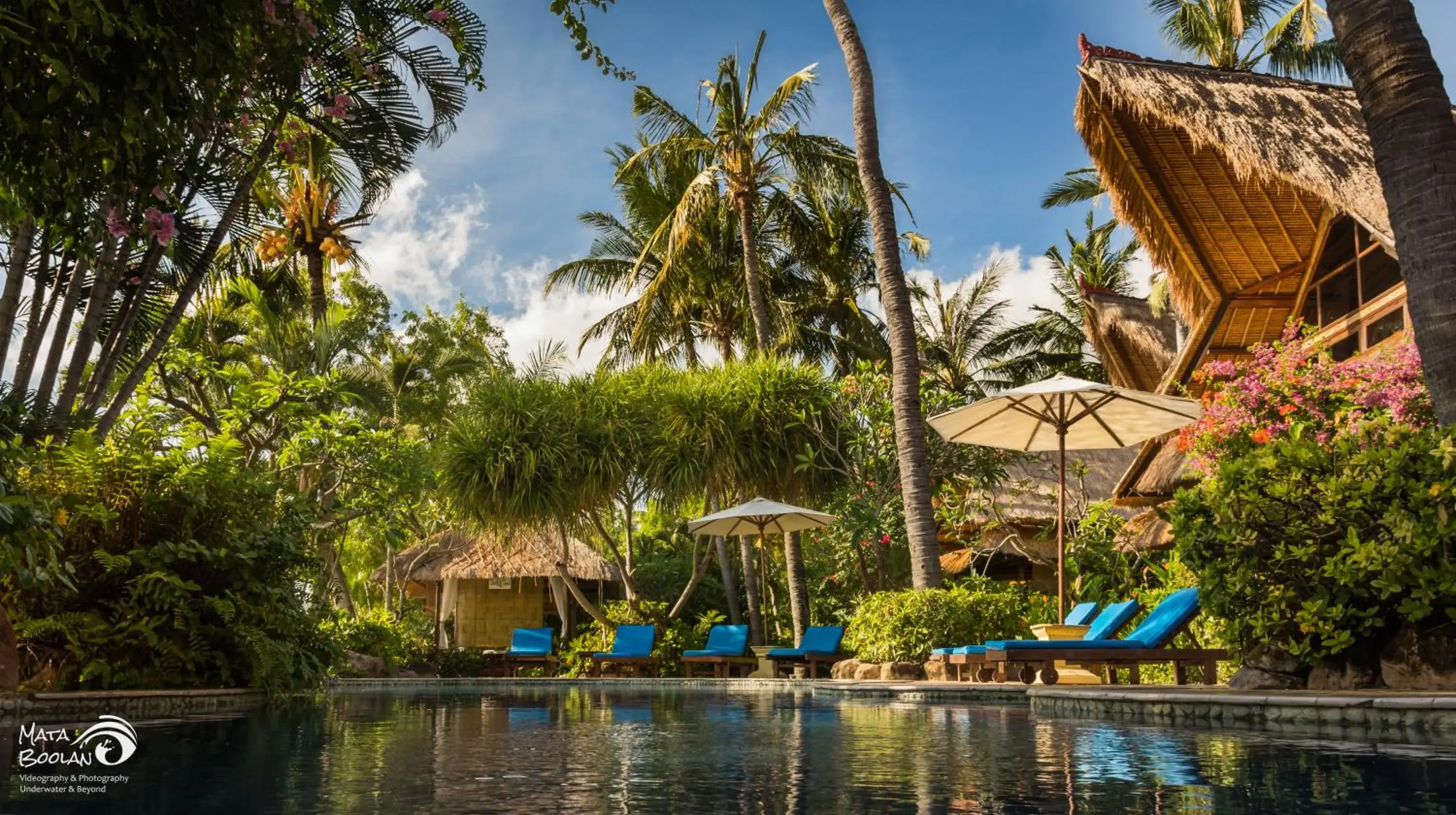 Swimming pool in Santai Hotel Swimming pool in Santai Hotel