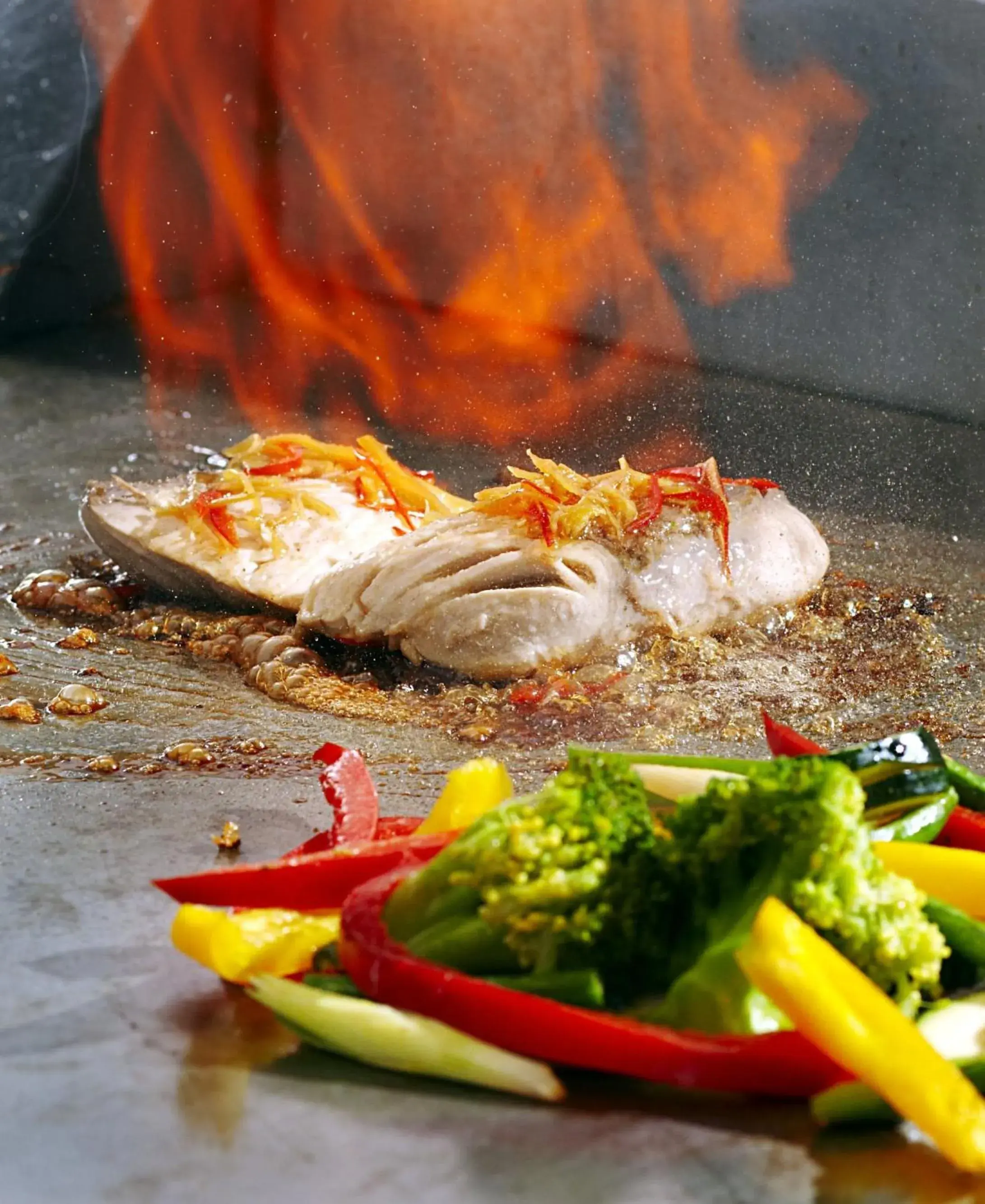 Food close-up in Santai Hotel Food close-up in Santai Hotel