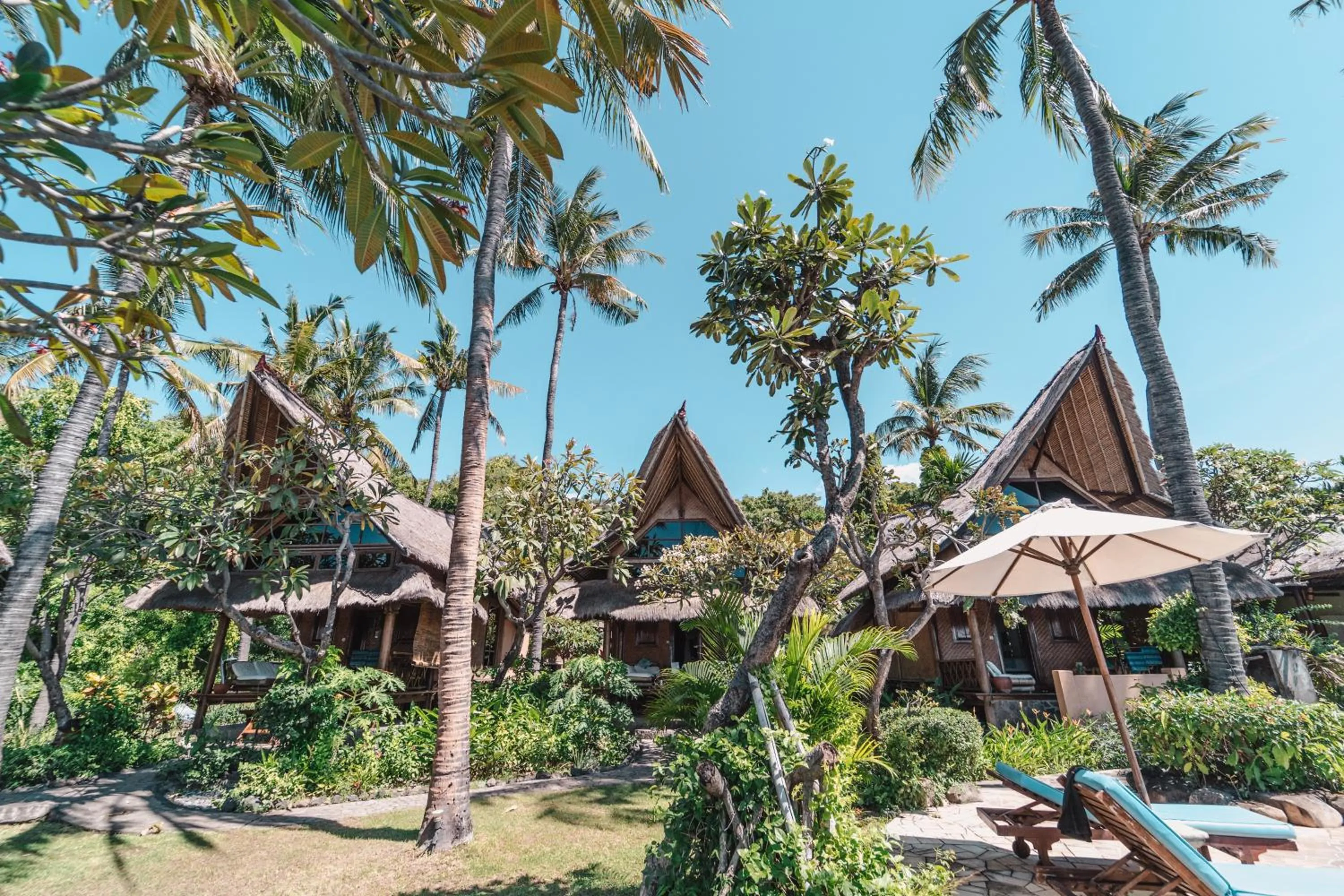 Bird's eye view in Santai Hotel