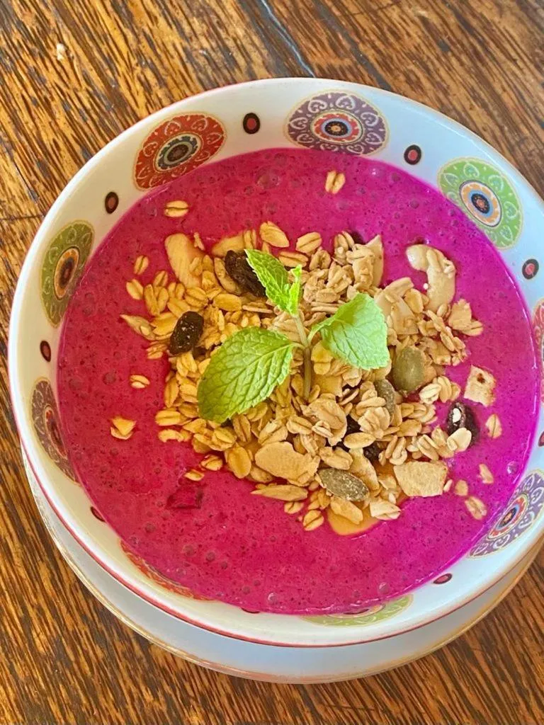 Food and drinks in Santai Hotel