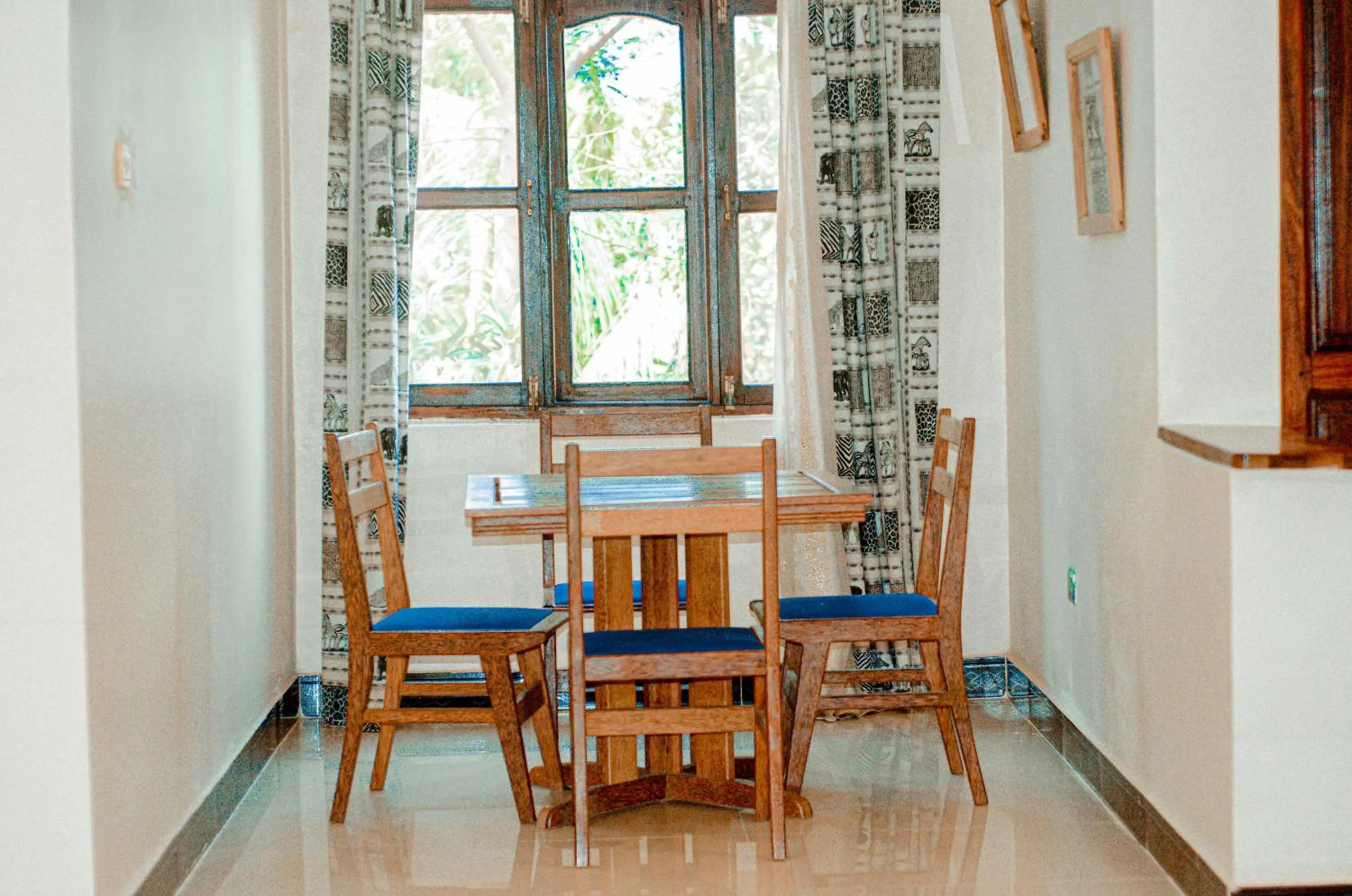 Living room in Mnarani Beach Cottages