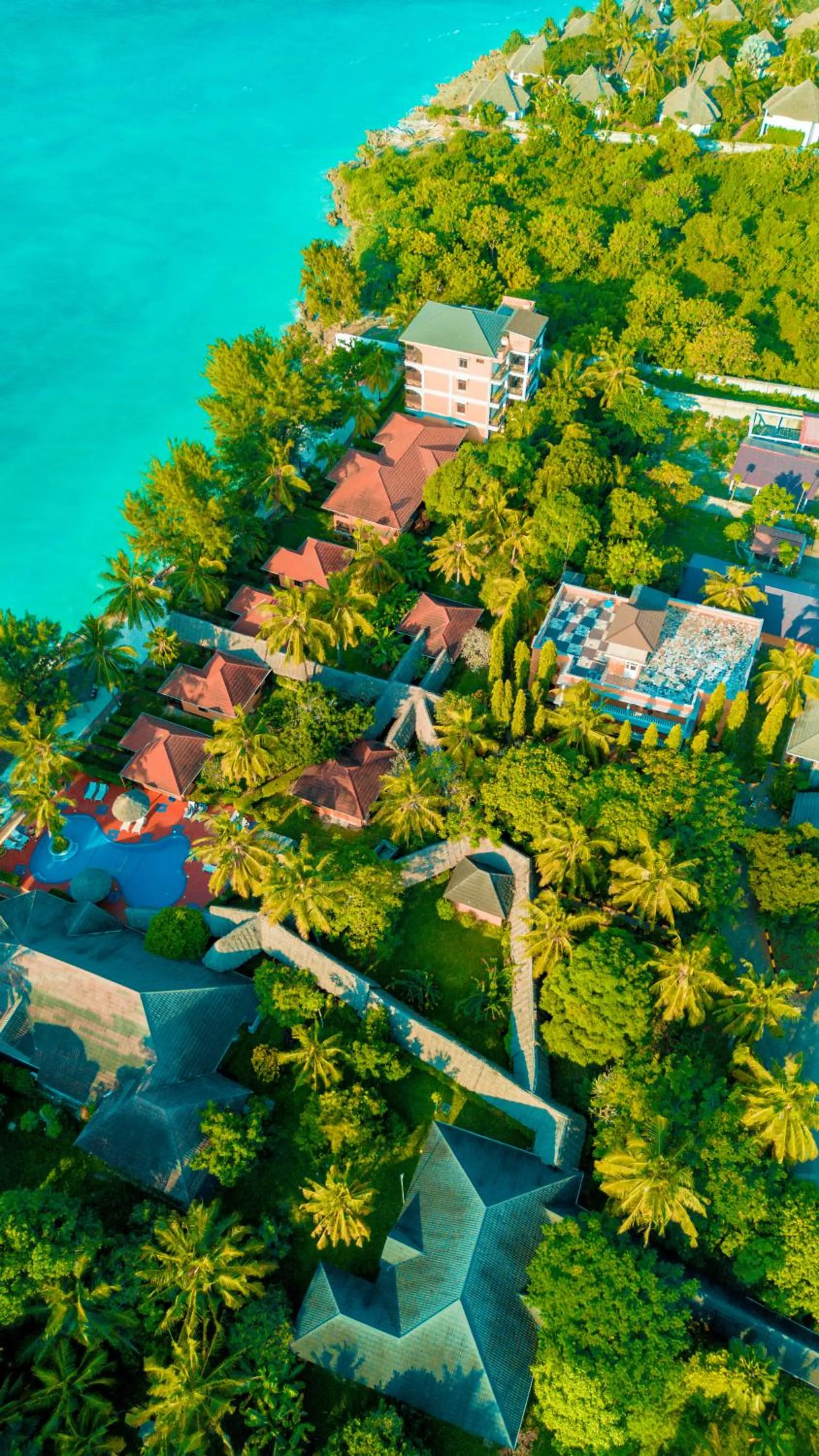 Natural landscape in Mnarani Beach Cottages