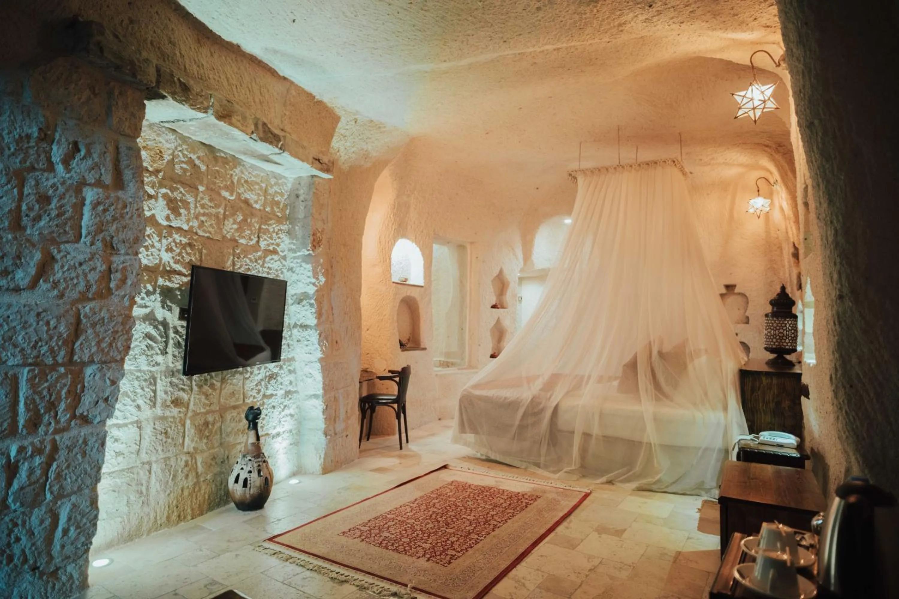 Bed in Hu of Cappadocia - Special Class